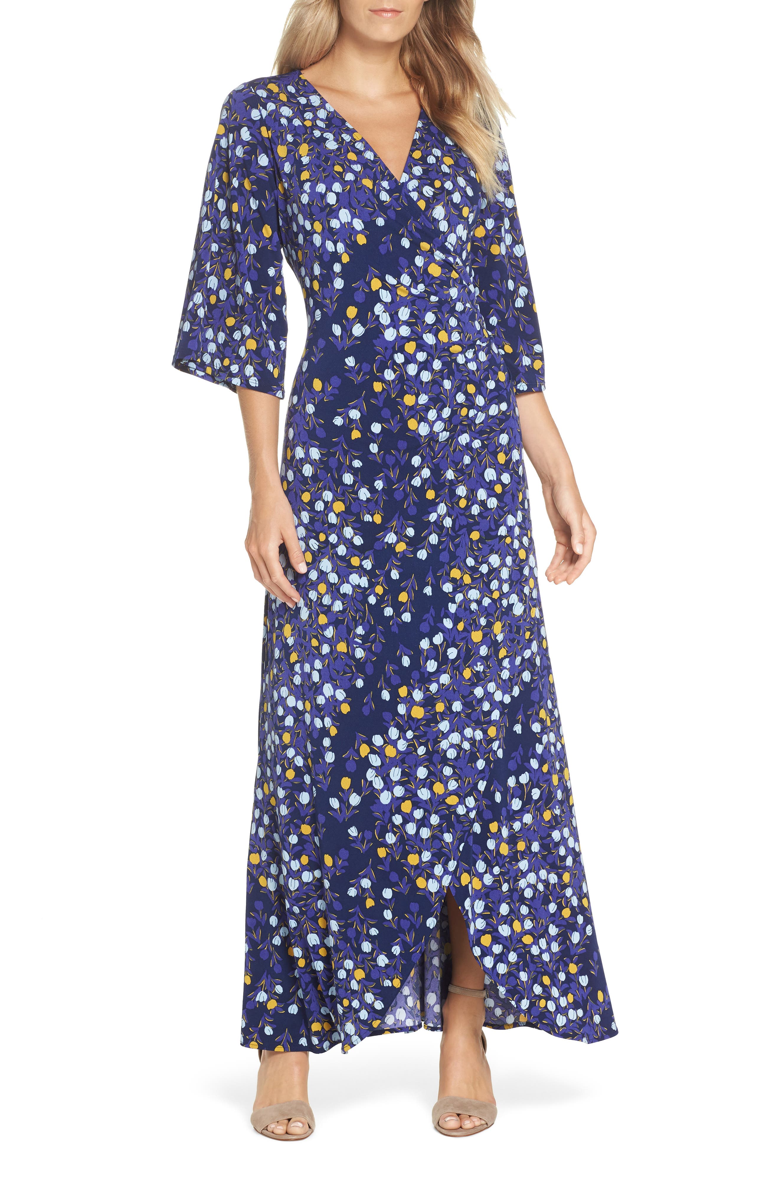 Leota Emma Maxi Dress, Blue