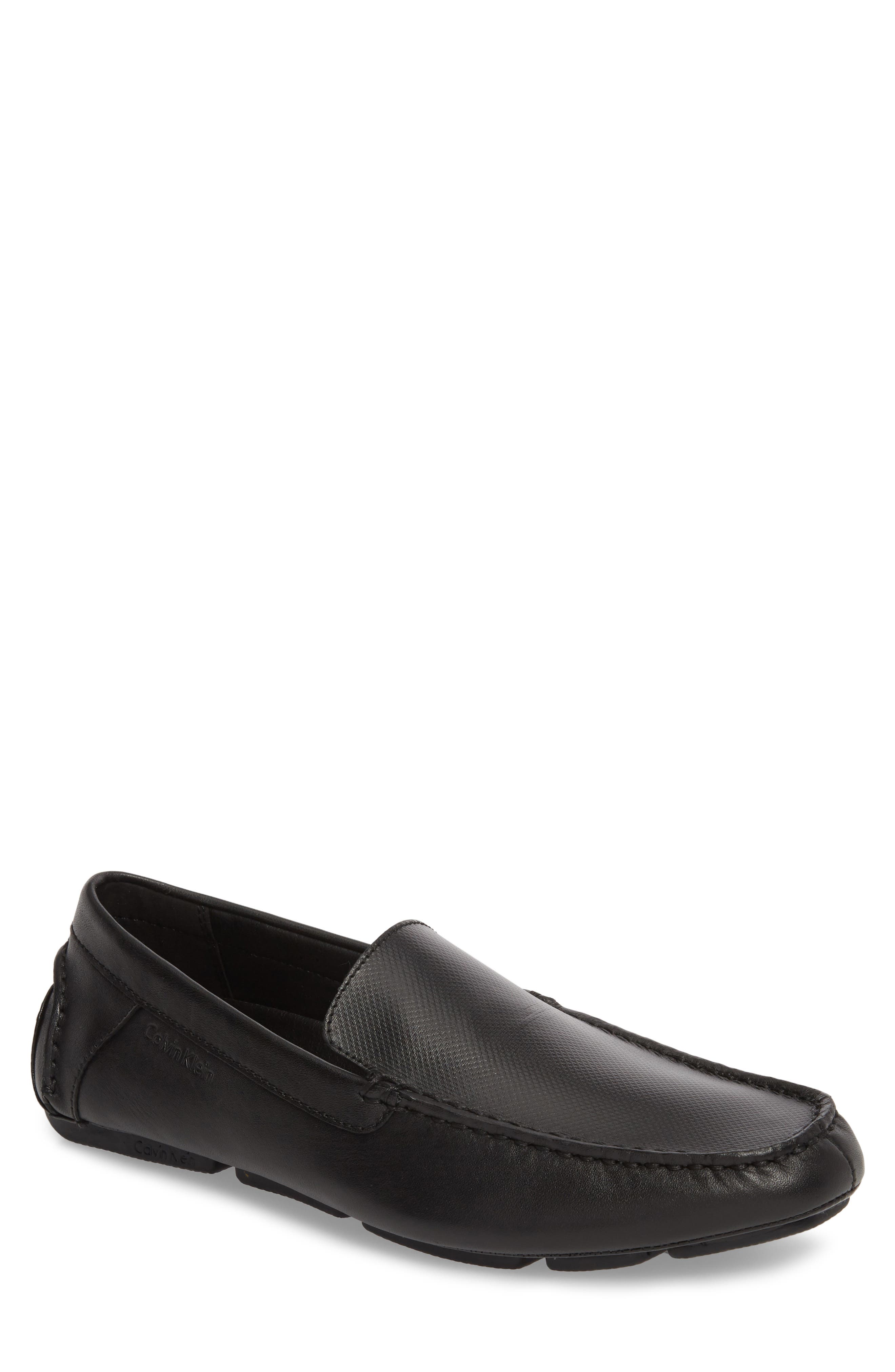 Calvin Klein Miguel Textured Driving Loafer