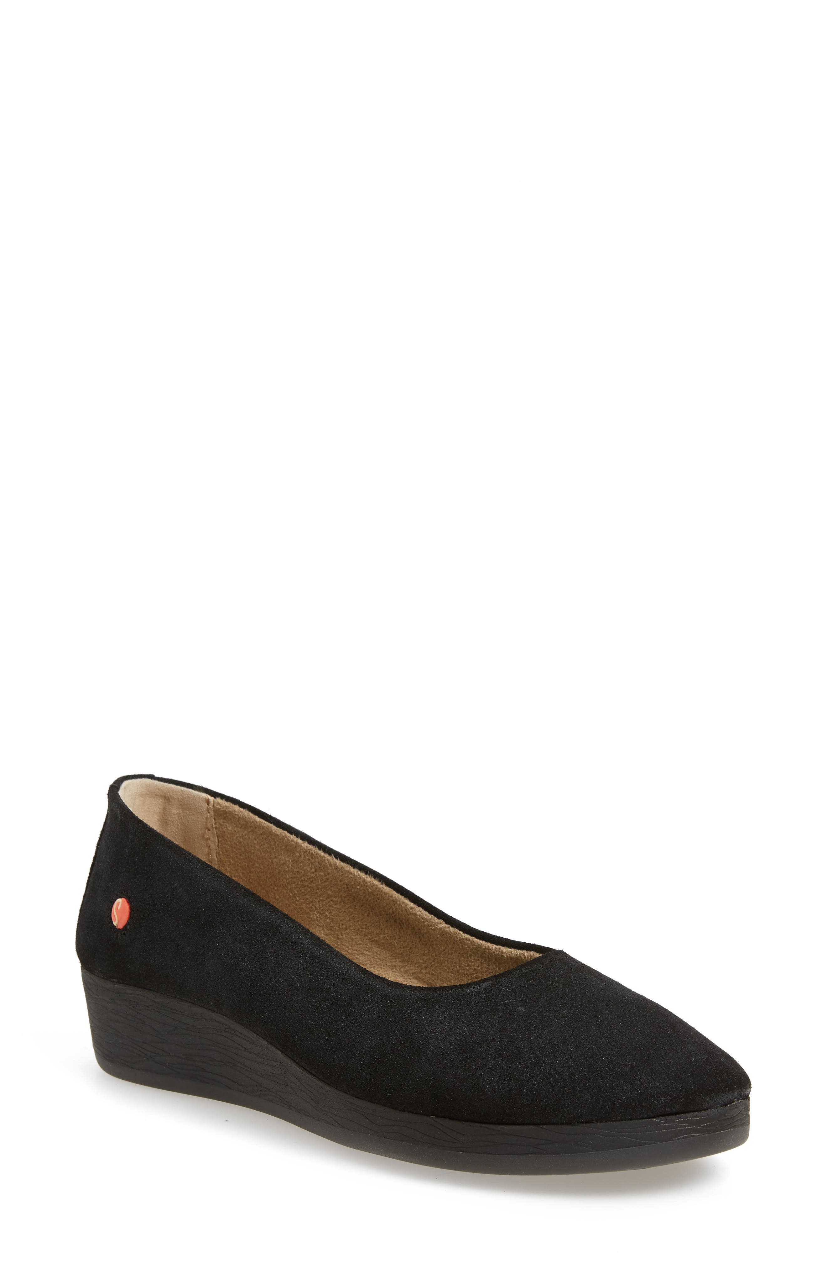 Softinos By Fly London Asa Soft Flat, Grey