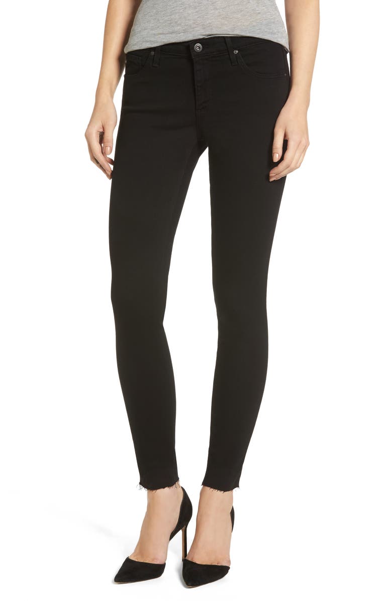 AG The Legging Ripped Super Skinny Jeans (10 Year Well Worn) | Nordstrom