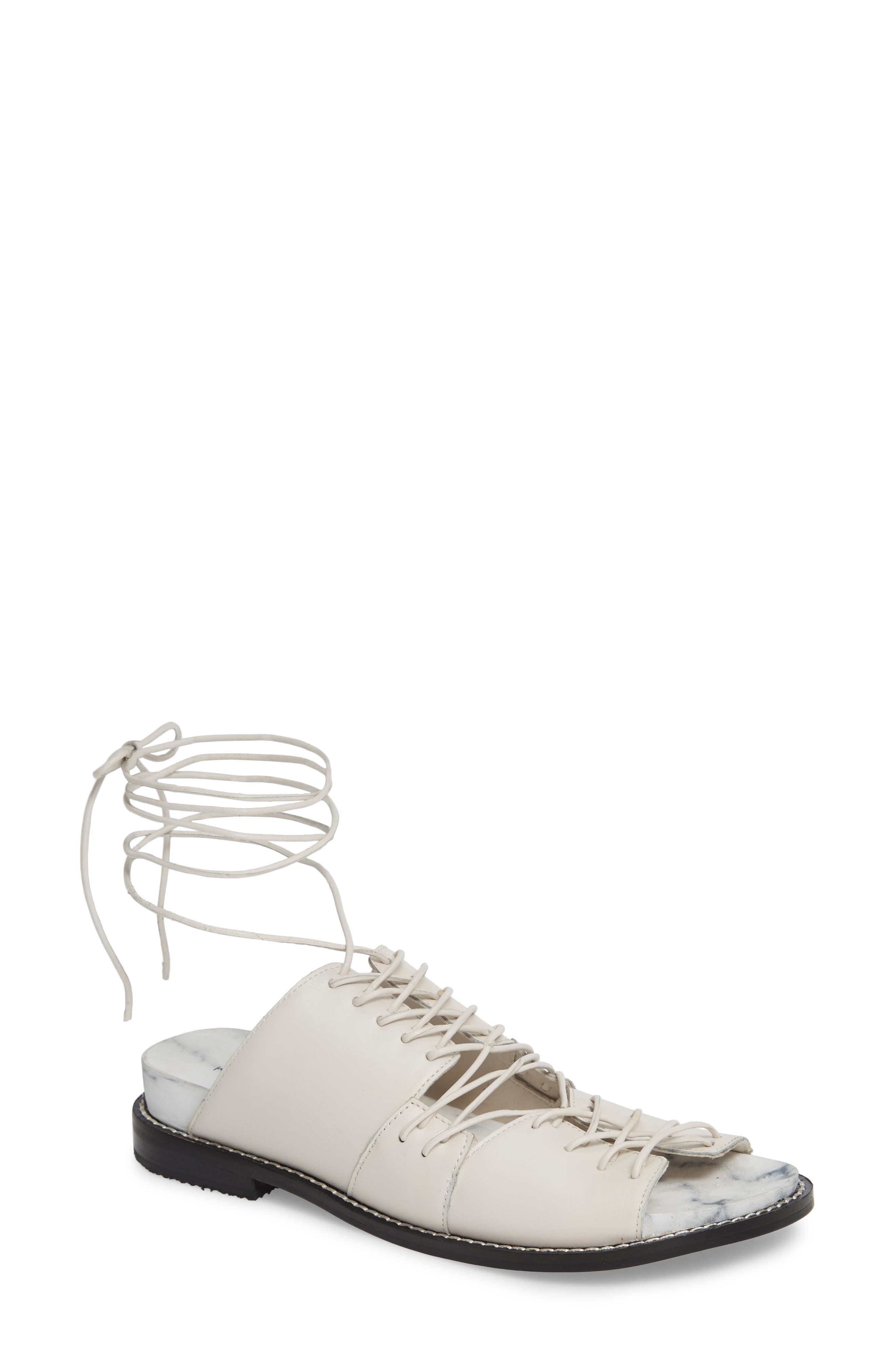 Kelsi Dagger Brooklyn Olympia Sandal- White
