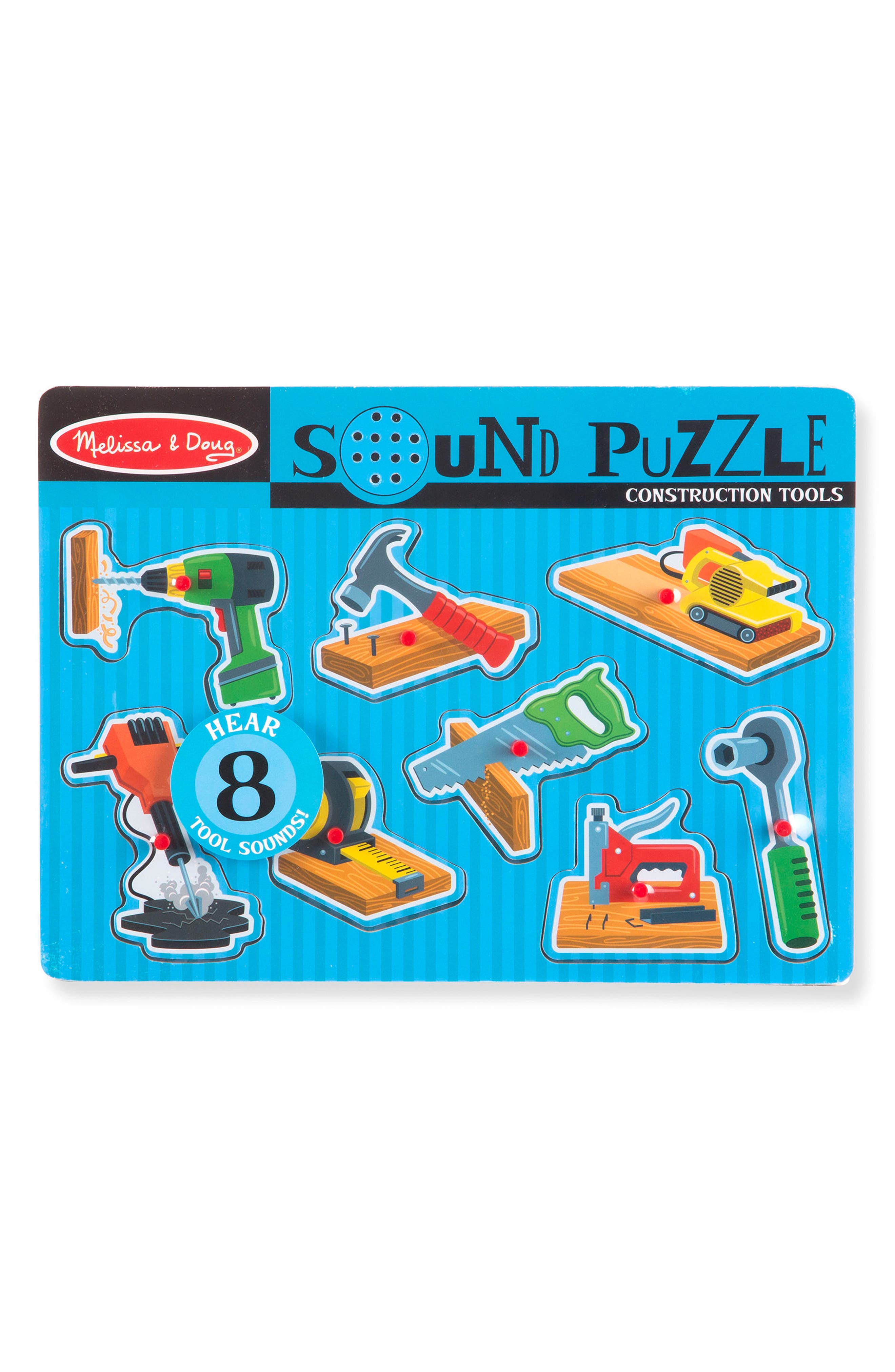 UPC 000772007337 product image for Melissa & Doug Construction Tools Sound Puzzle | upcitemdb.com