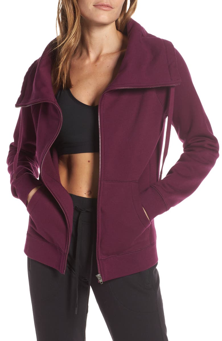 ZELLA Old School Daydream Jacket, Main, color, PURPLE ODYSSEY