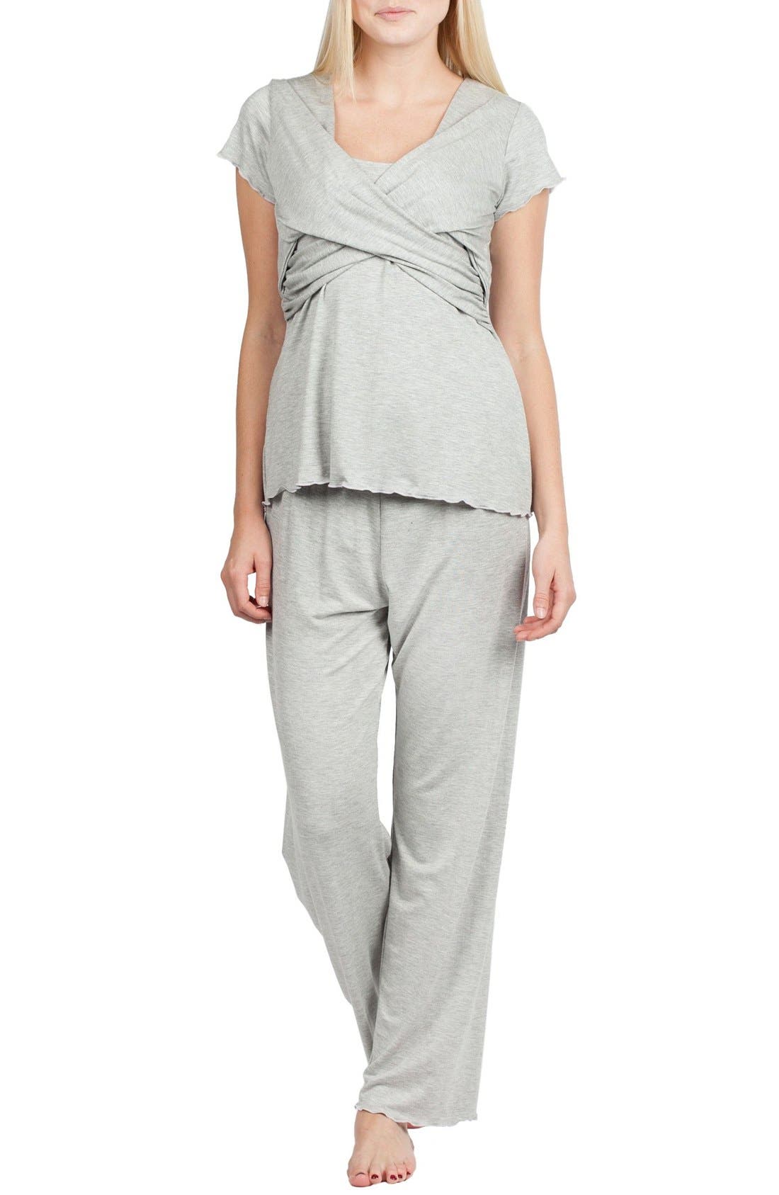 Savi Mom Sophia Maternity/nursing Pajamas