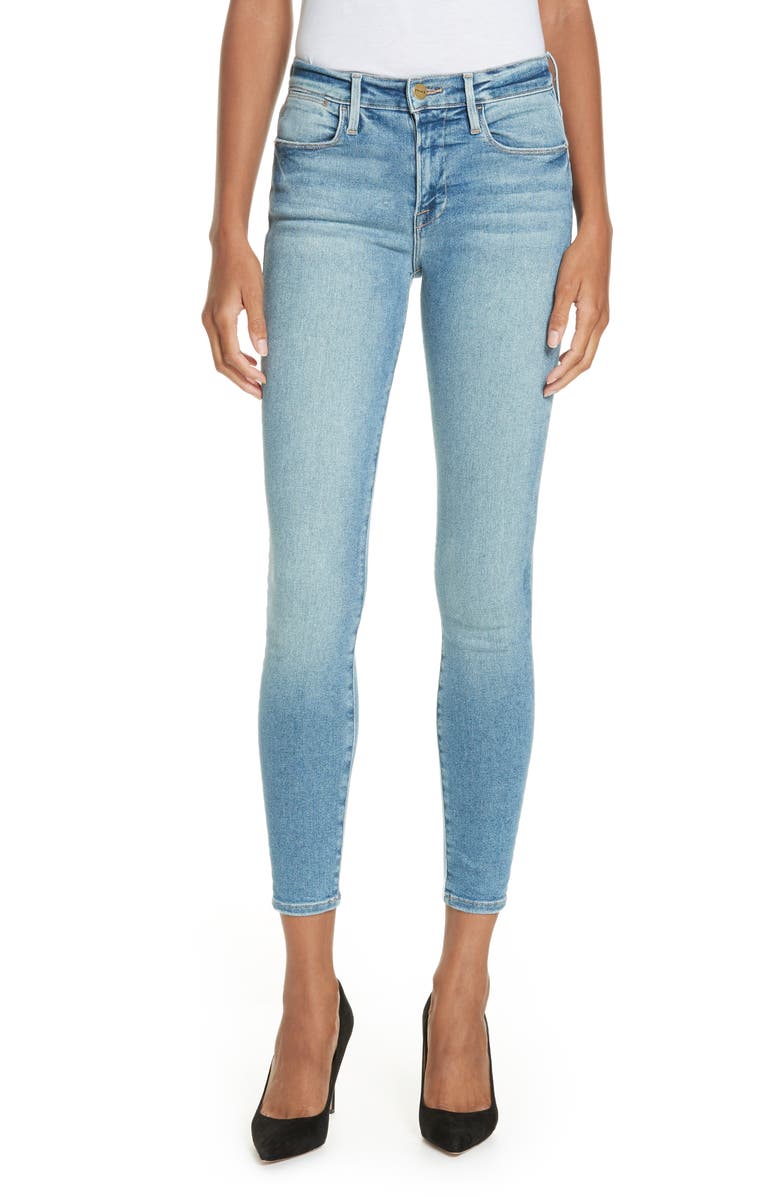 Le High Skinny Jeans, Main, color, DUPONT DRIVE