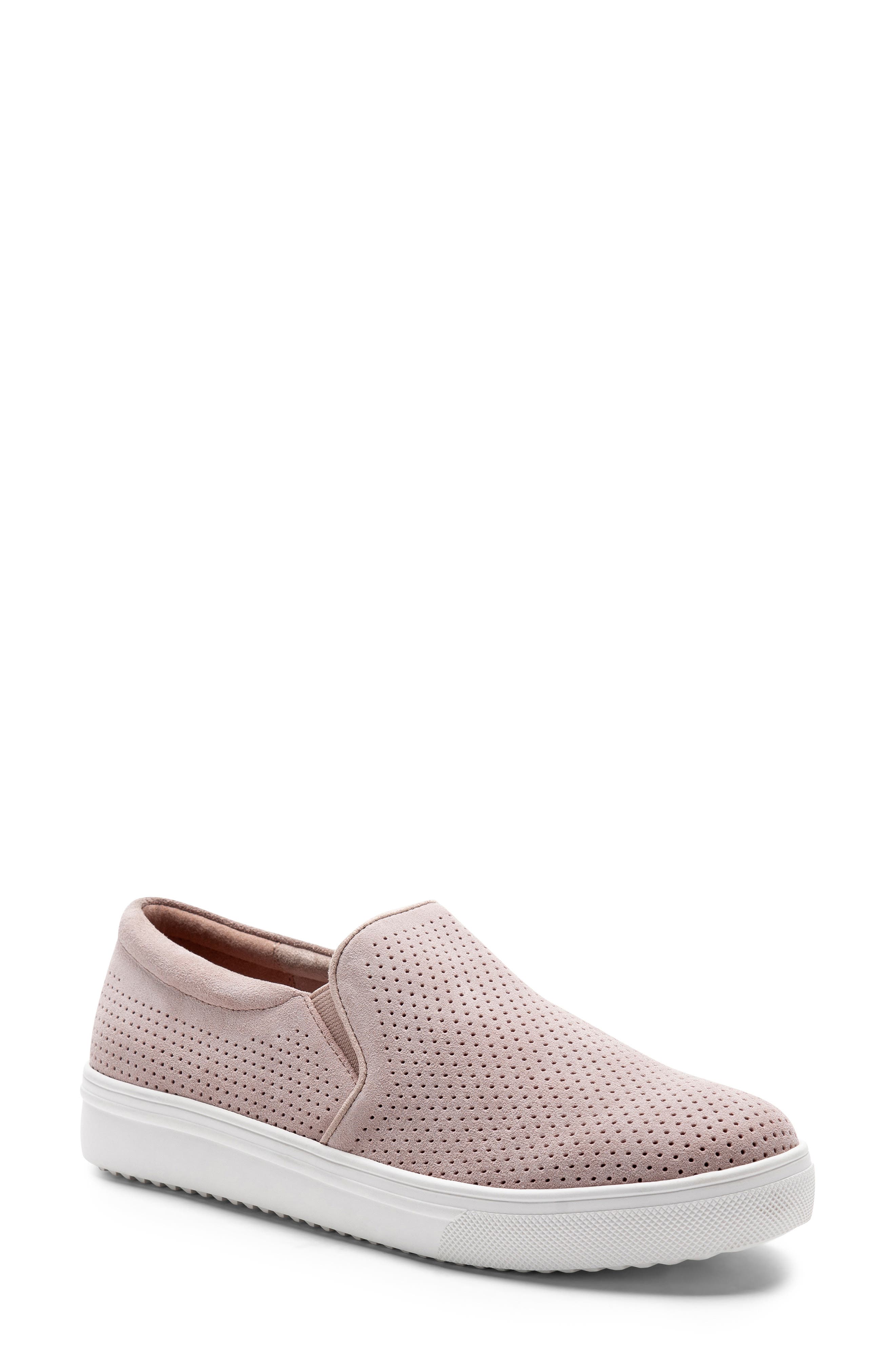 Blondo Gallert Perforated Waterproof Platform Sneaker, Pink
