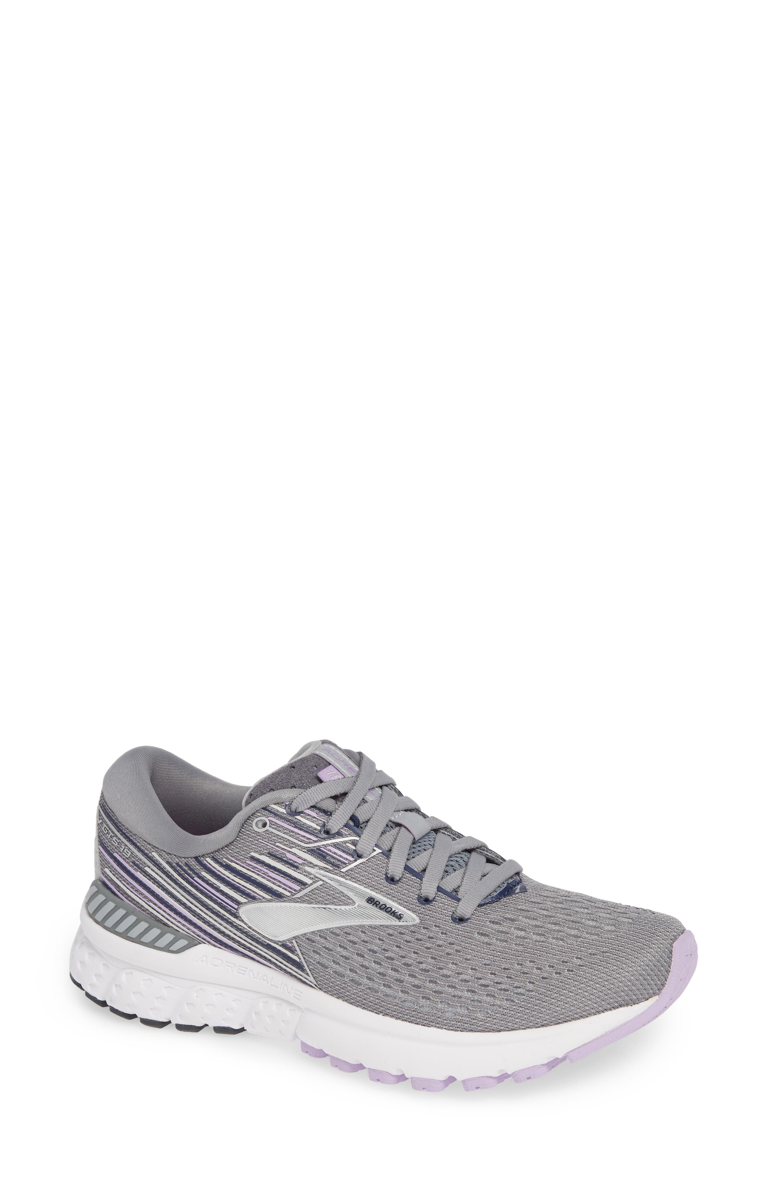 Brooks Adrenaline Gts 19 Running Shoe, Grey