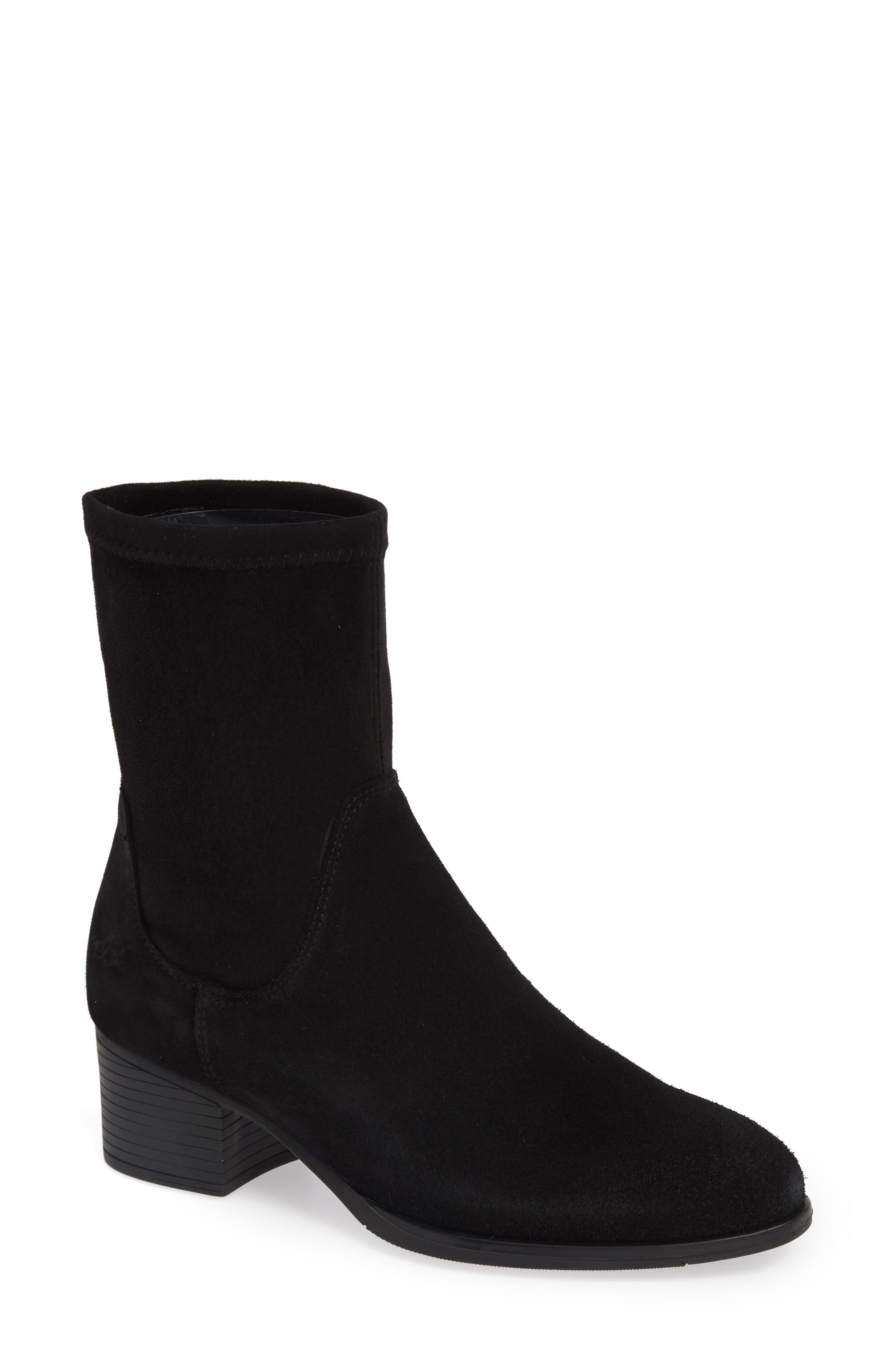 Bos. & Co. Ream Waterproof Sock Bootie, Black