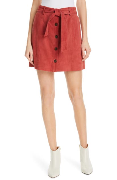 Joie Skirts NEIDA SUEDE MINISKIRT