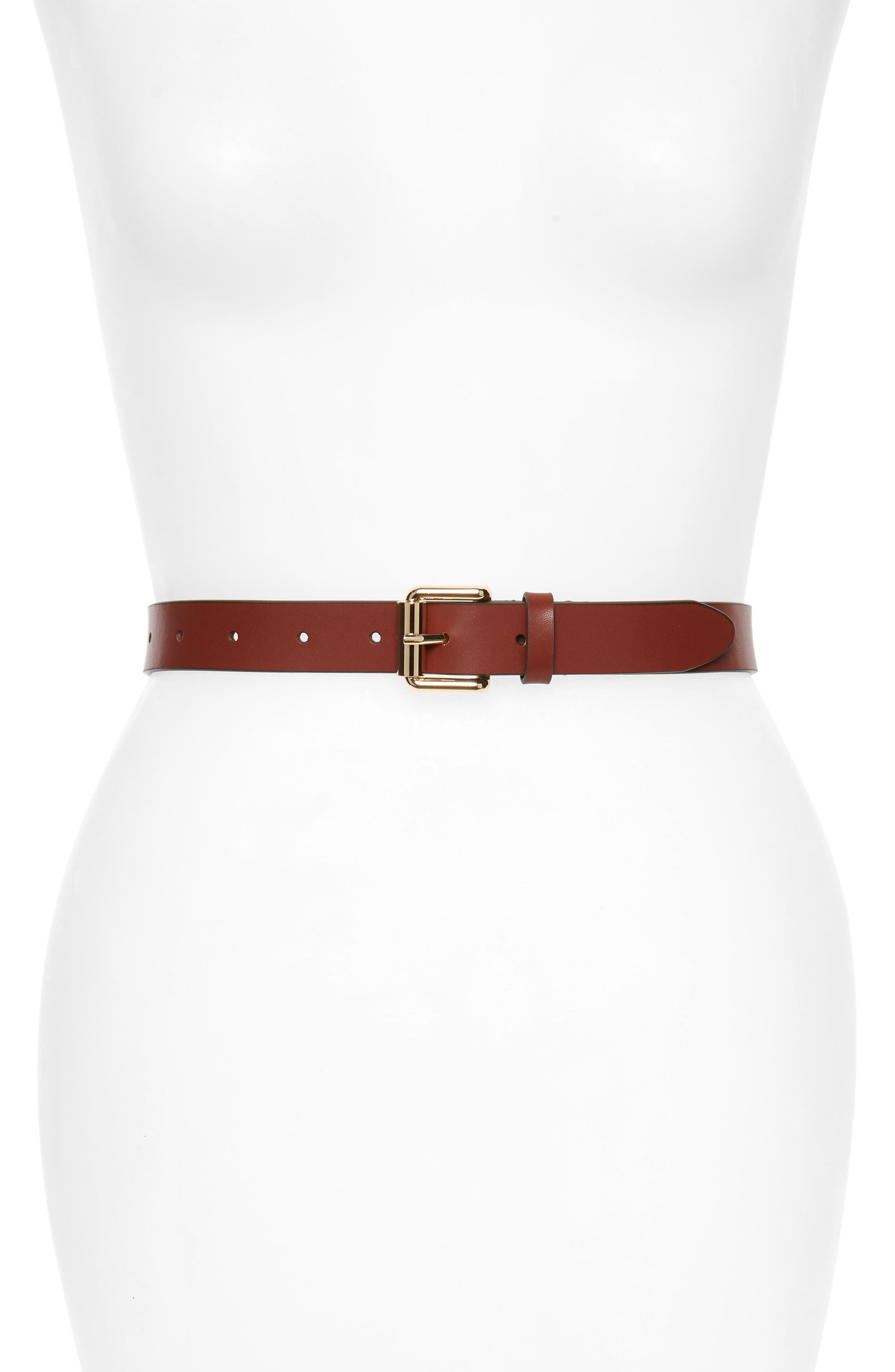 Rebecca Minkoff Double Roller Core Belt, Luggage