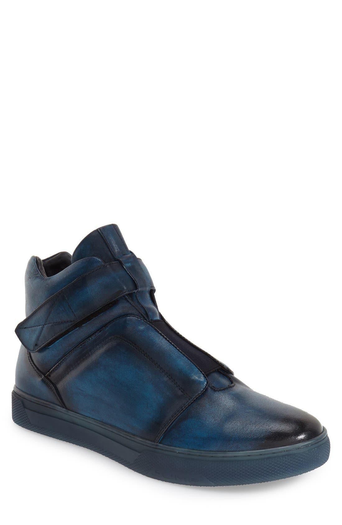 Jump Scully High Top Sneaker- Blue