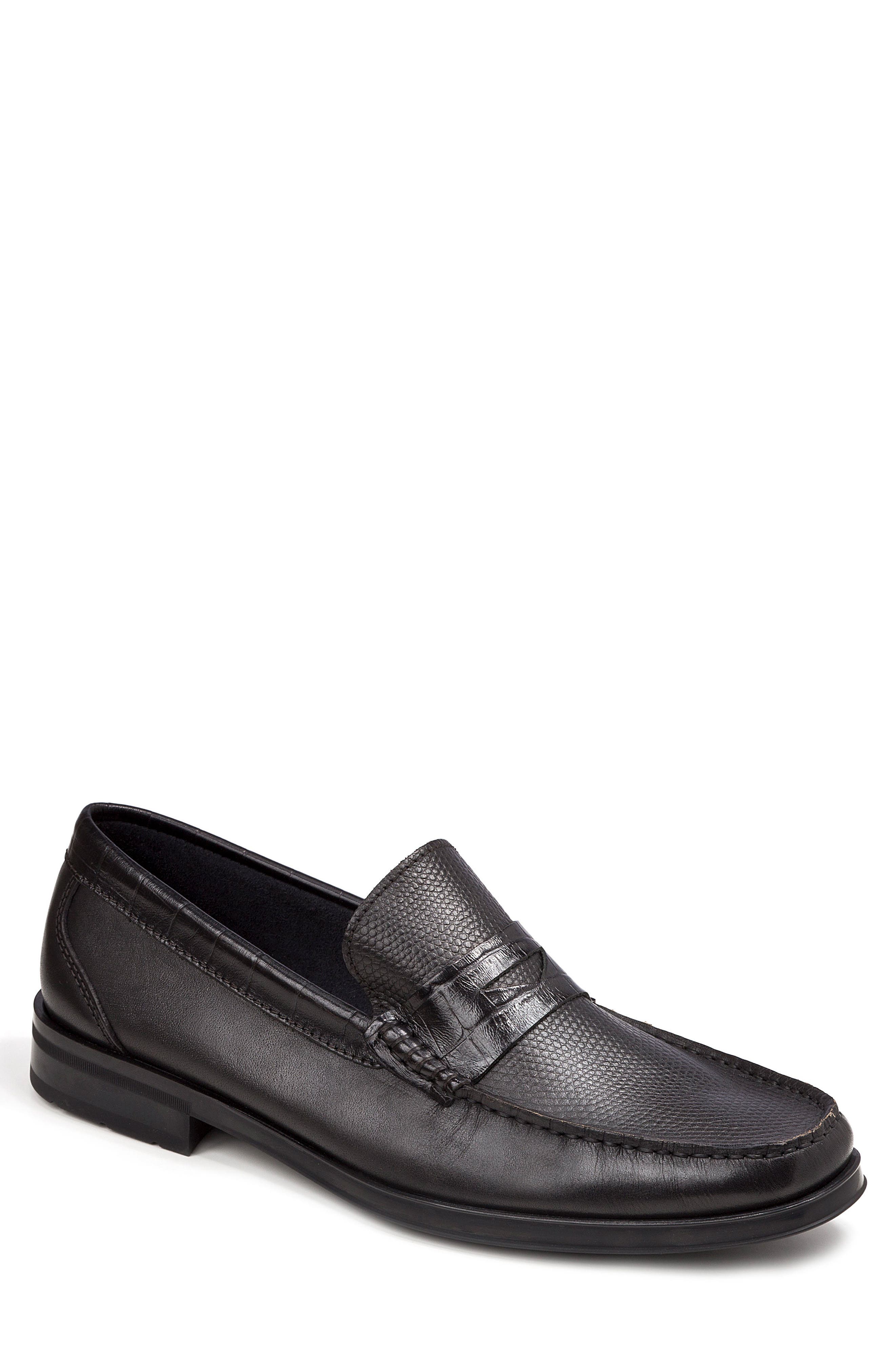 Sandro Moscoloni Emilio Penny Loafer - Black