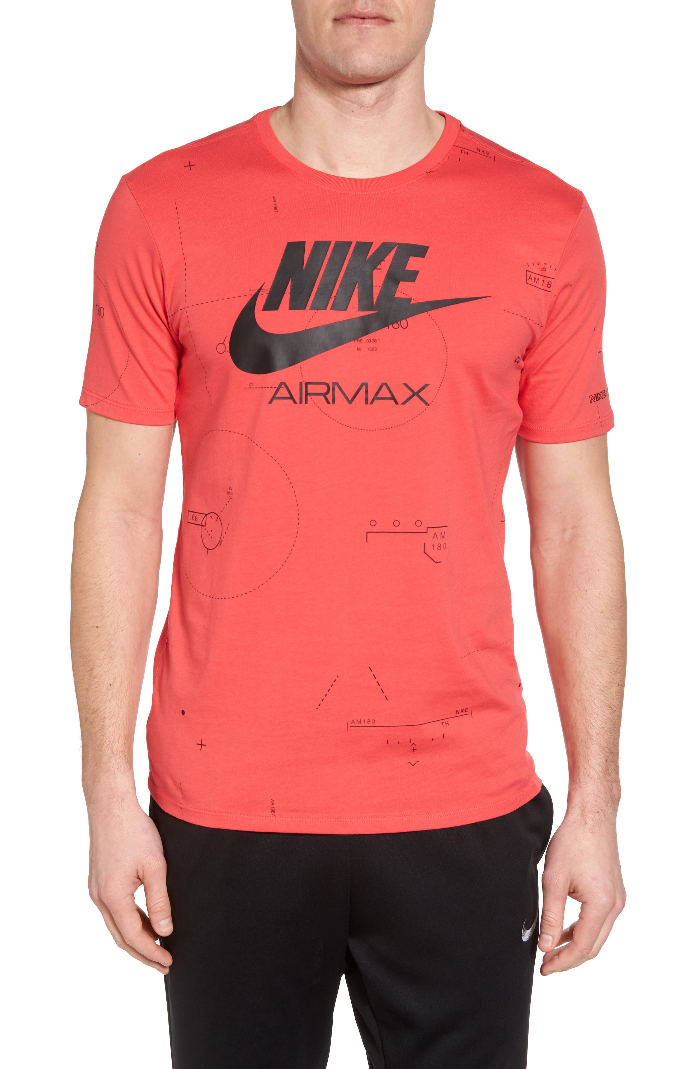 Nike Nsw Air Max 2 T-Shirt, Pink