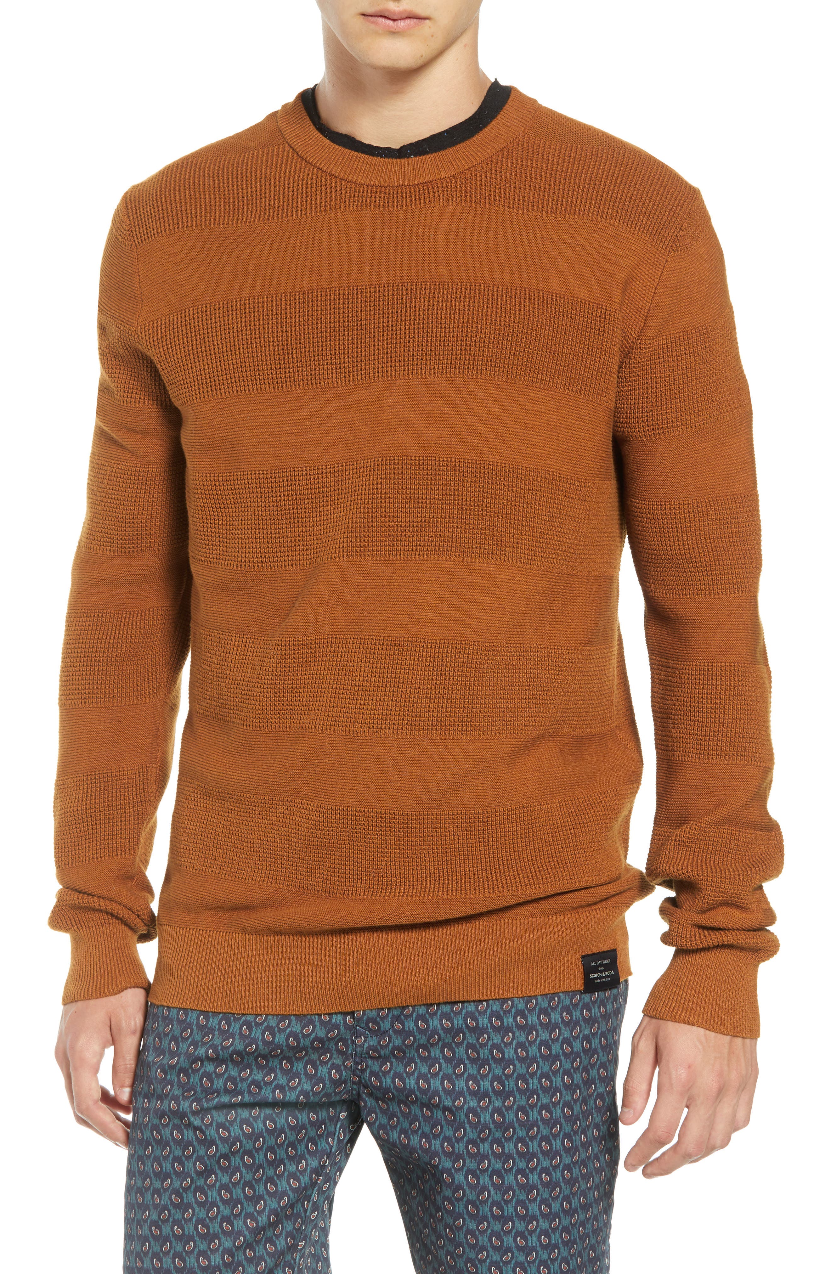 Scotch & Soda Crewneck Sweater, Orange
