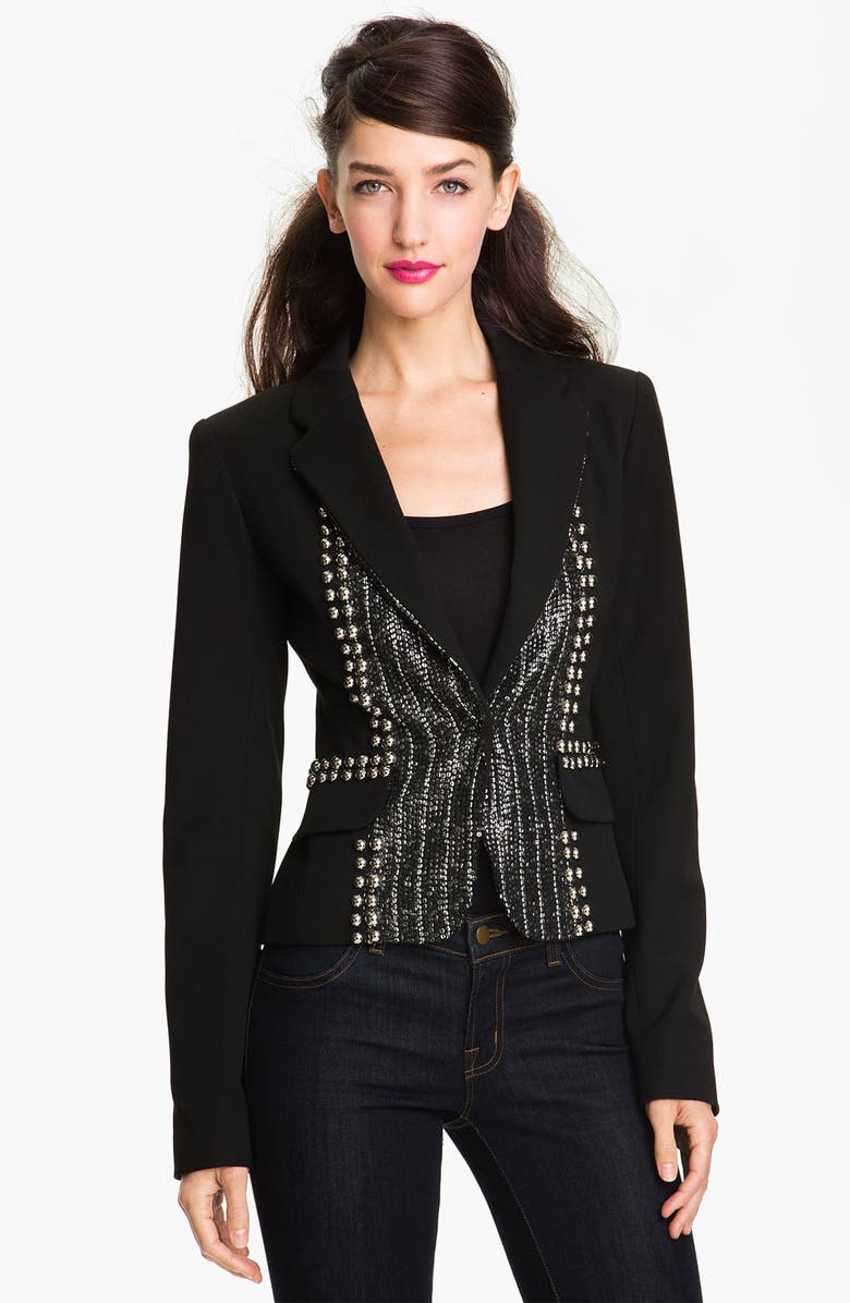 Nanette Lepore 'Fame' Embellished Blazer | Nordstrom