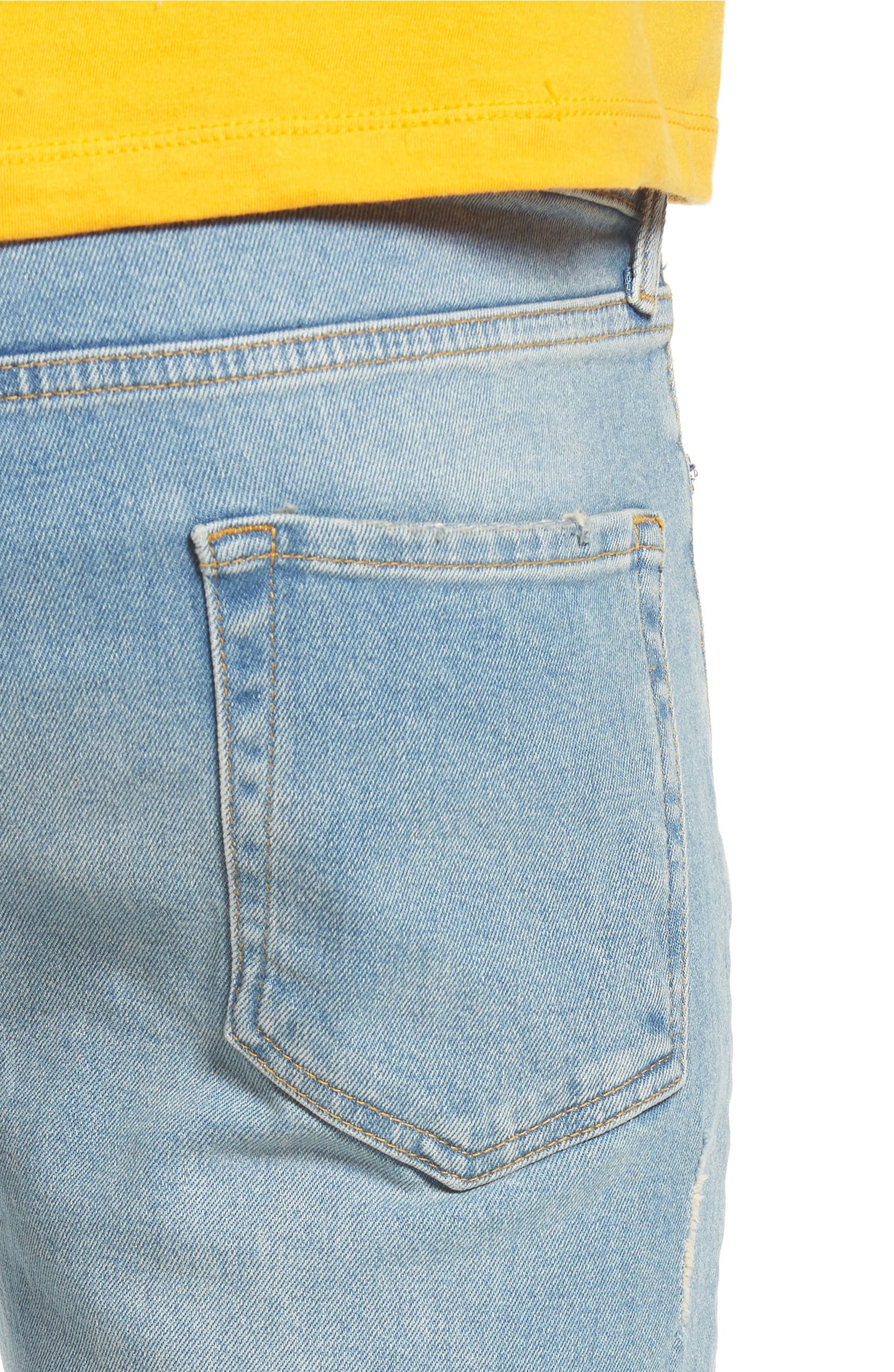 Topman Ripped Stretch Skinny Jeans Nordstrom