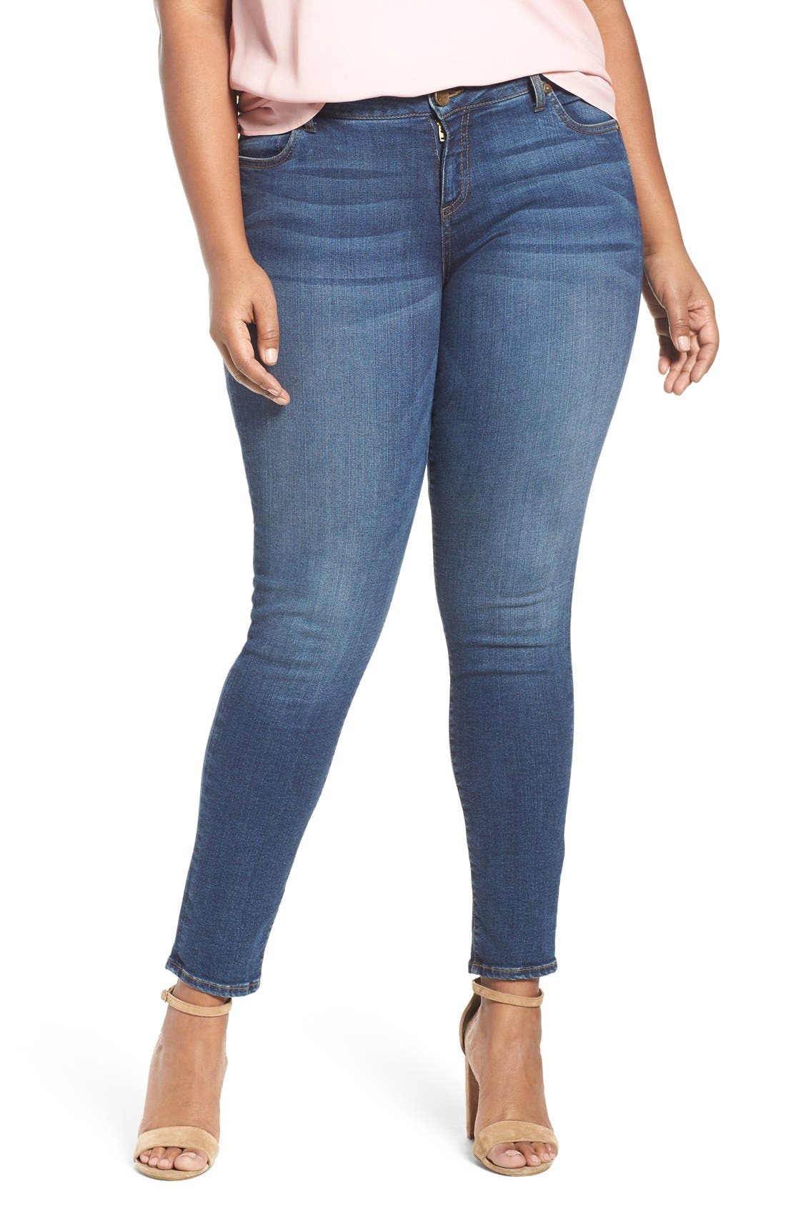 Plus Size Kut From The Kloth Mia Toothpick Stretch Skinny Jeans
