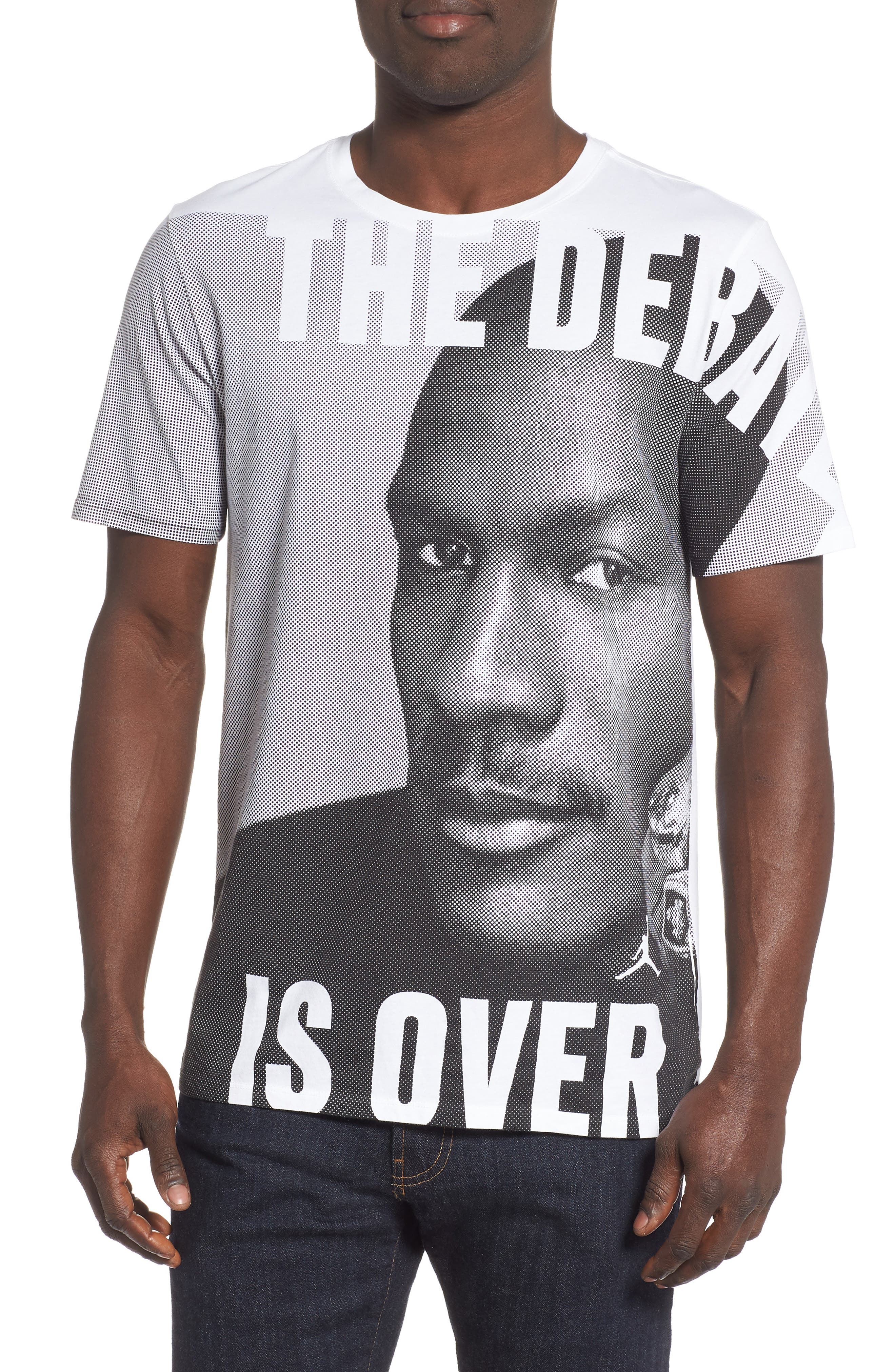Nike Jordan Jsw Greatest Graphic T-Shirt White