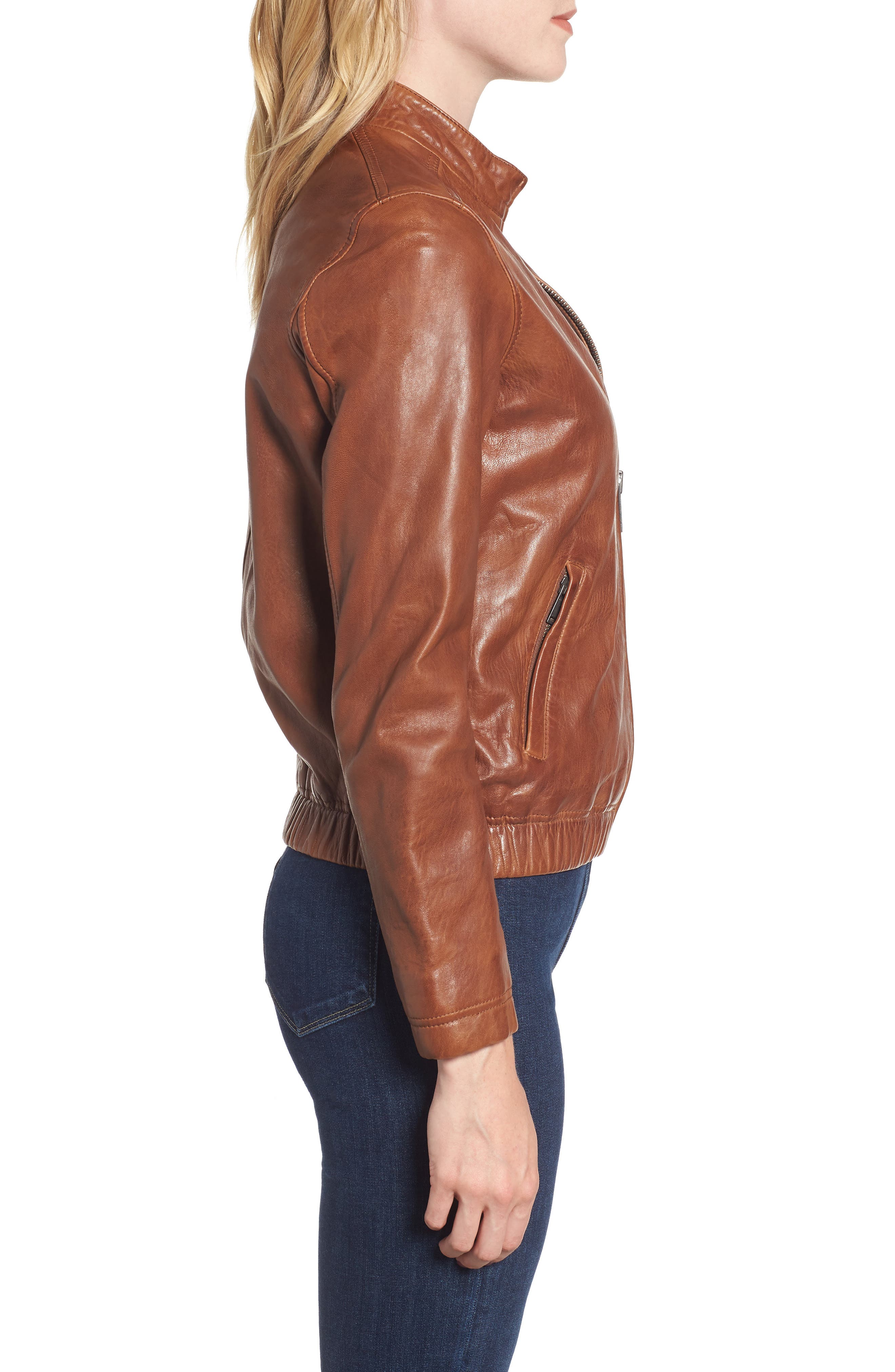 ana leather jacket lucky brand