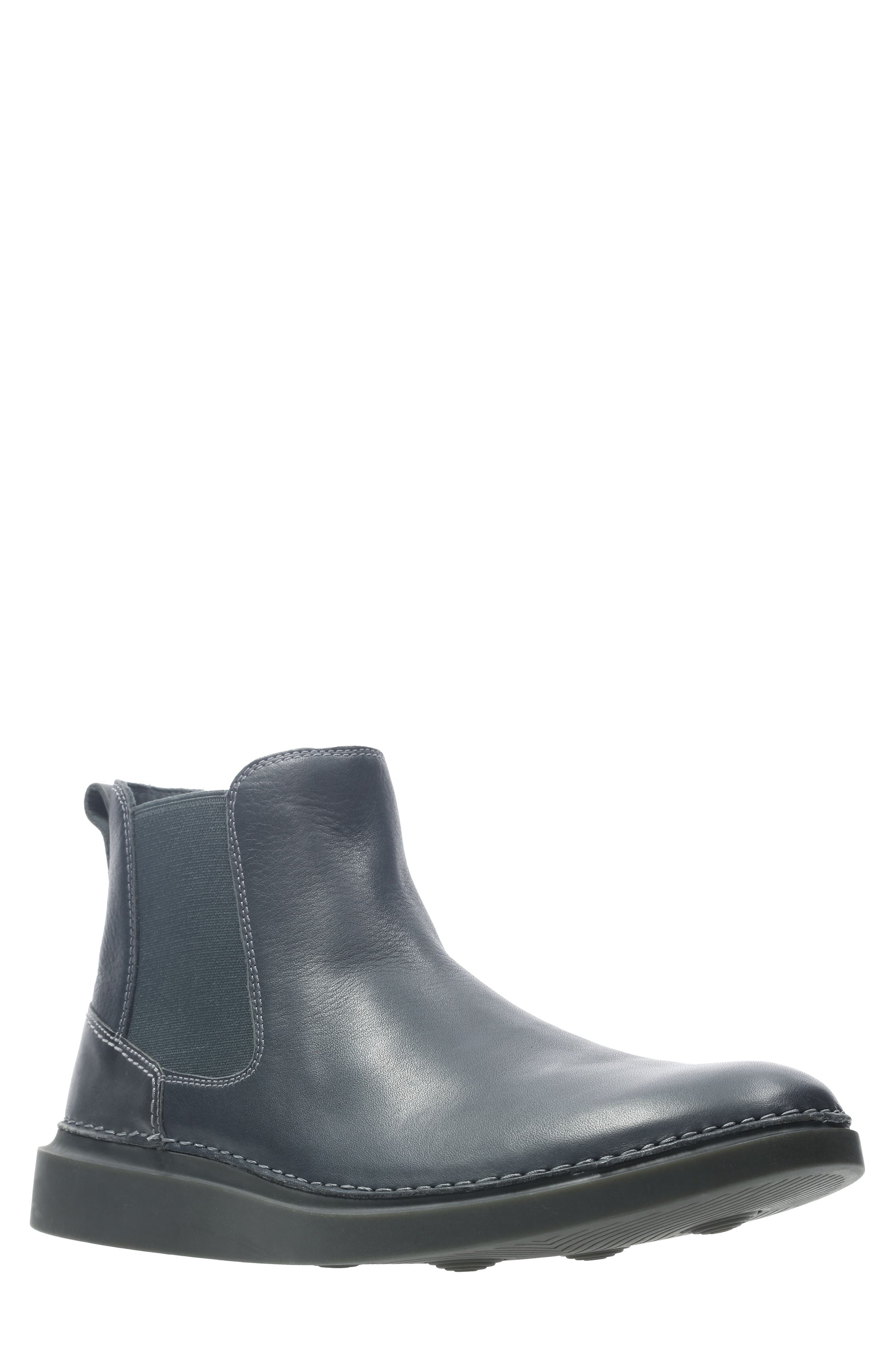 Clarks Hale Mid Chelsea Boot- Grey