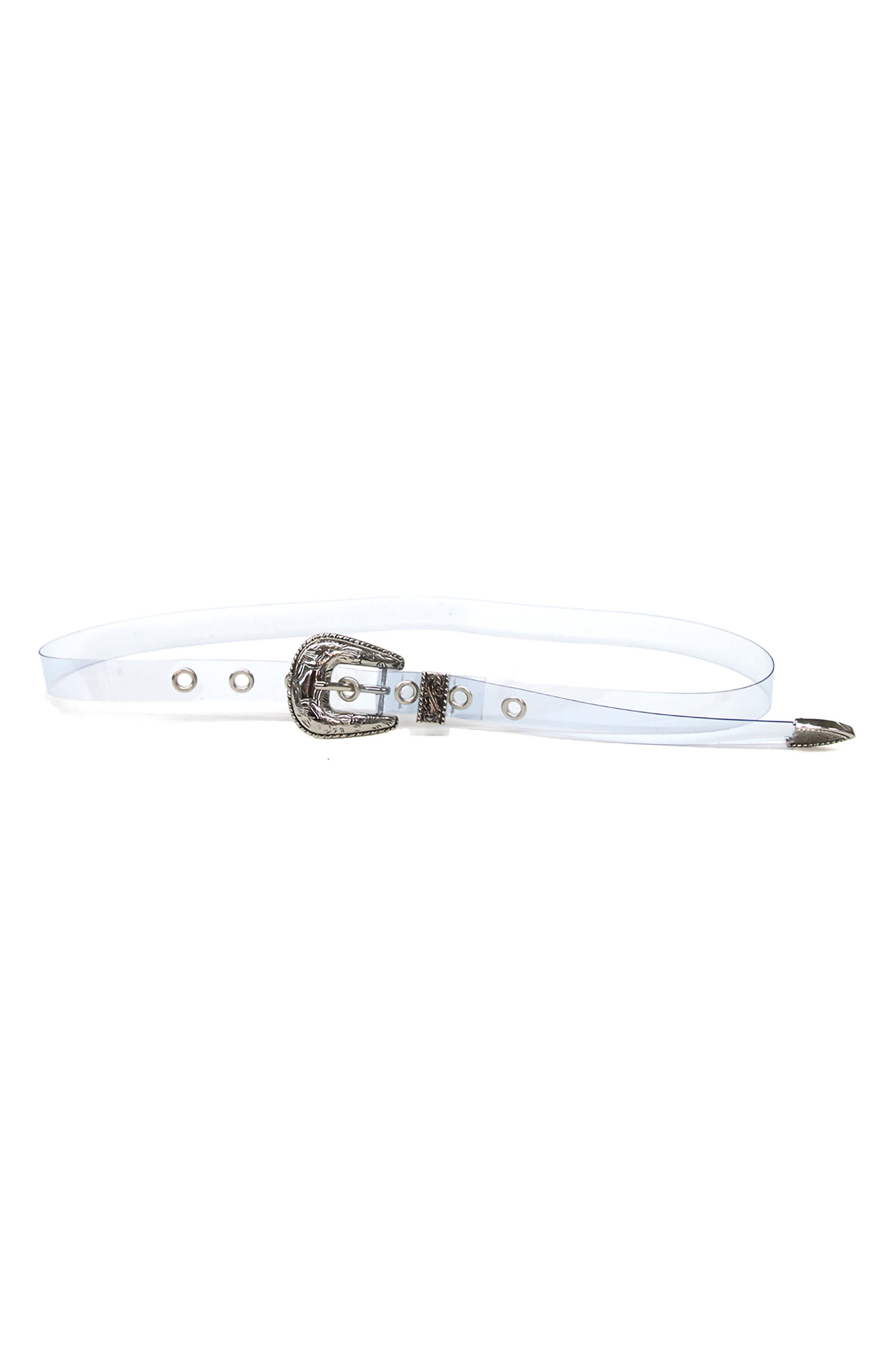 B-Low The Belt Baby Frank Transparent Hip Belt, Sky/ Silver