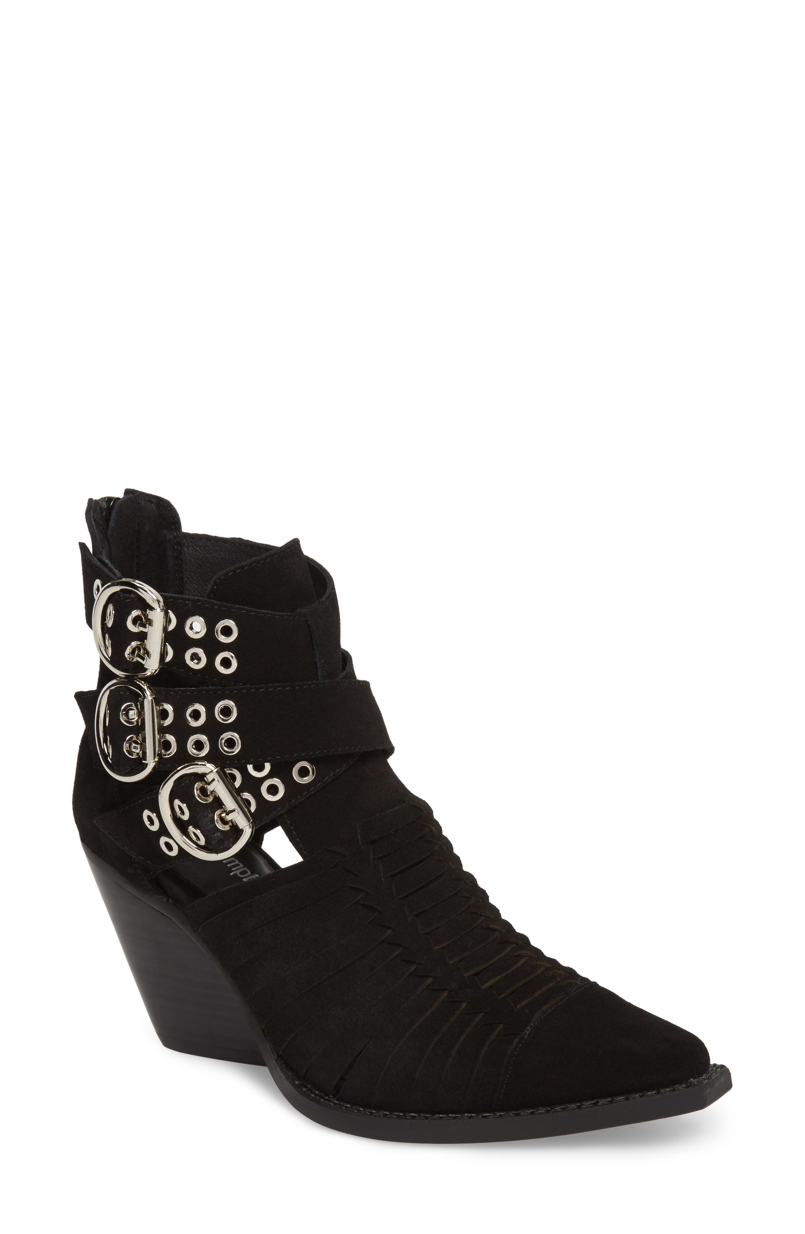 Jeffrey Campbell Jamison Bootie, Black