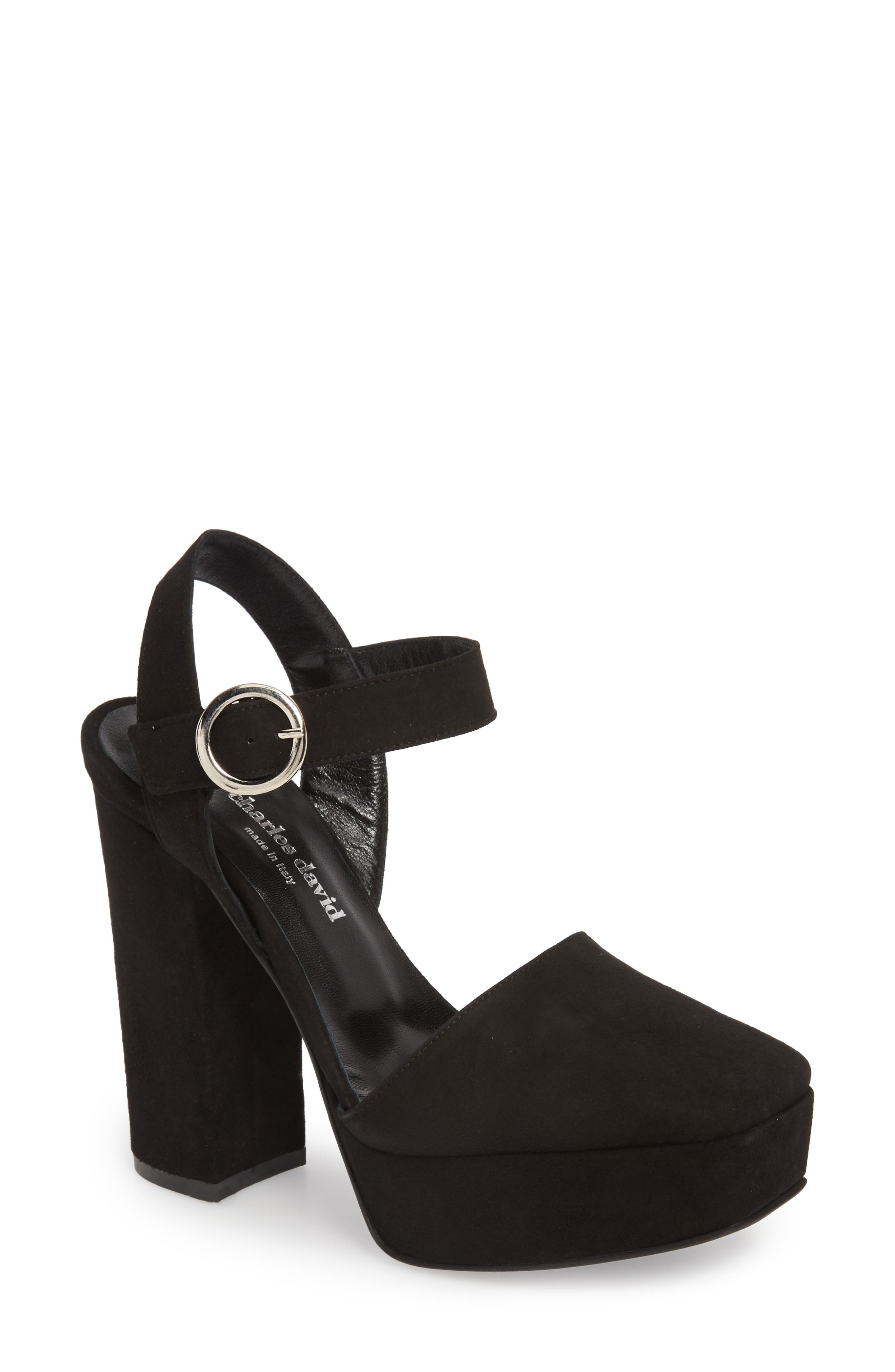 Charles David Roan Sandal Black