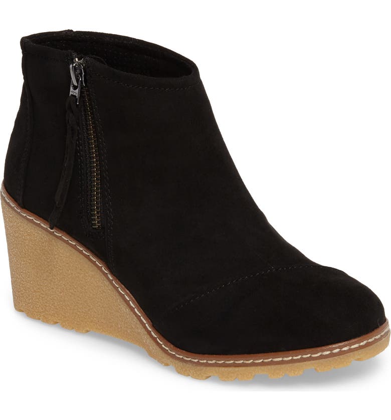 TOMS Avery Wedge Bootie (Women) | Nordstrom