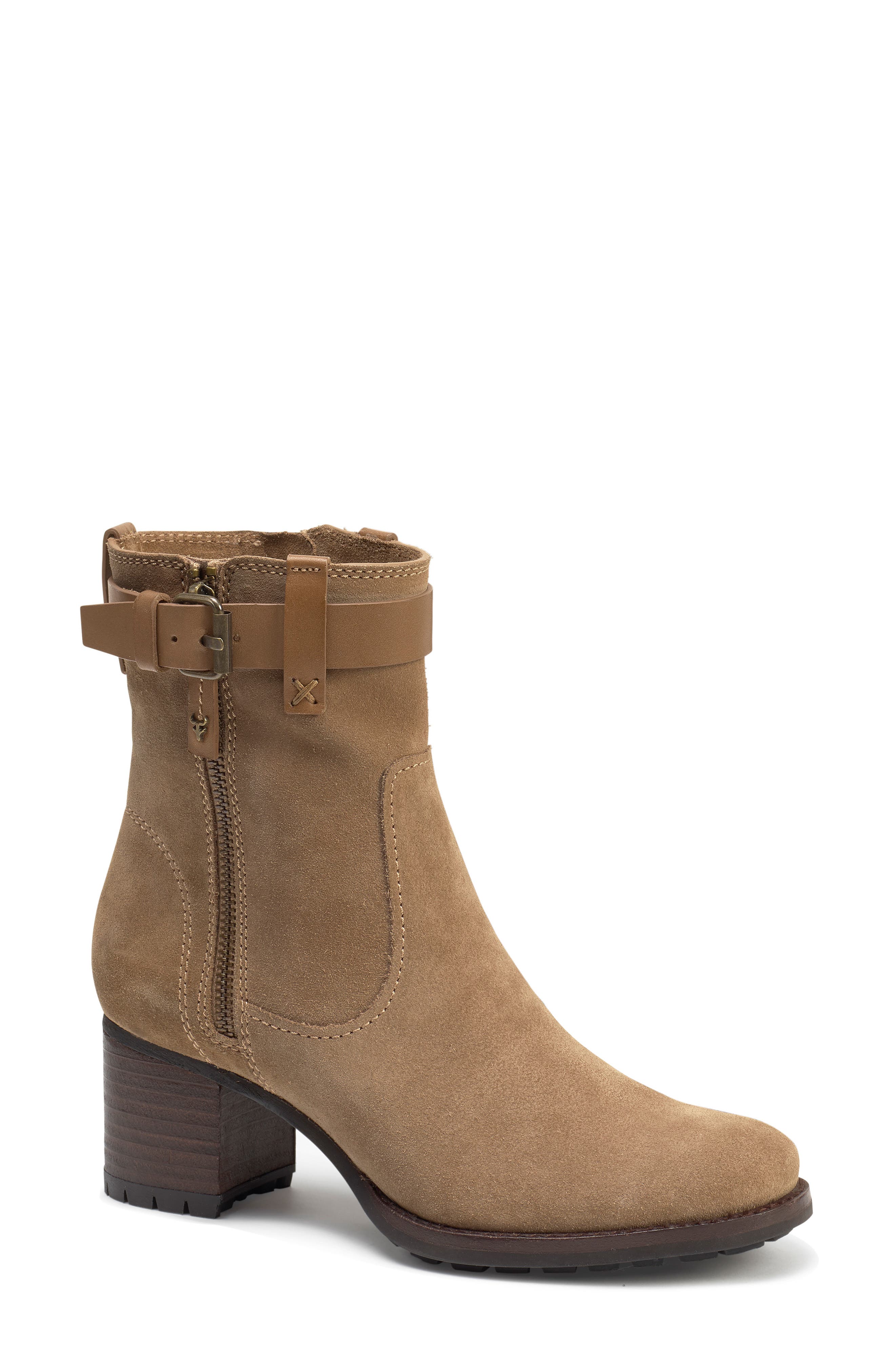 Trask Madison Waterproof Bootie, Beige