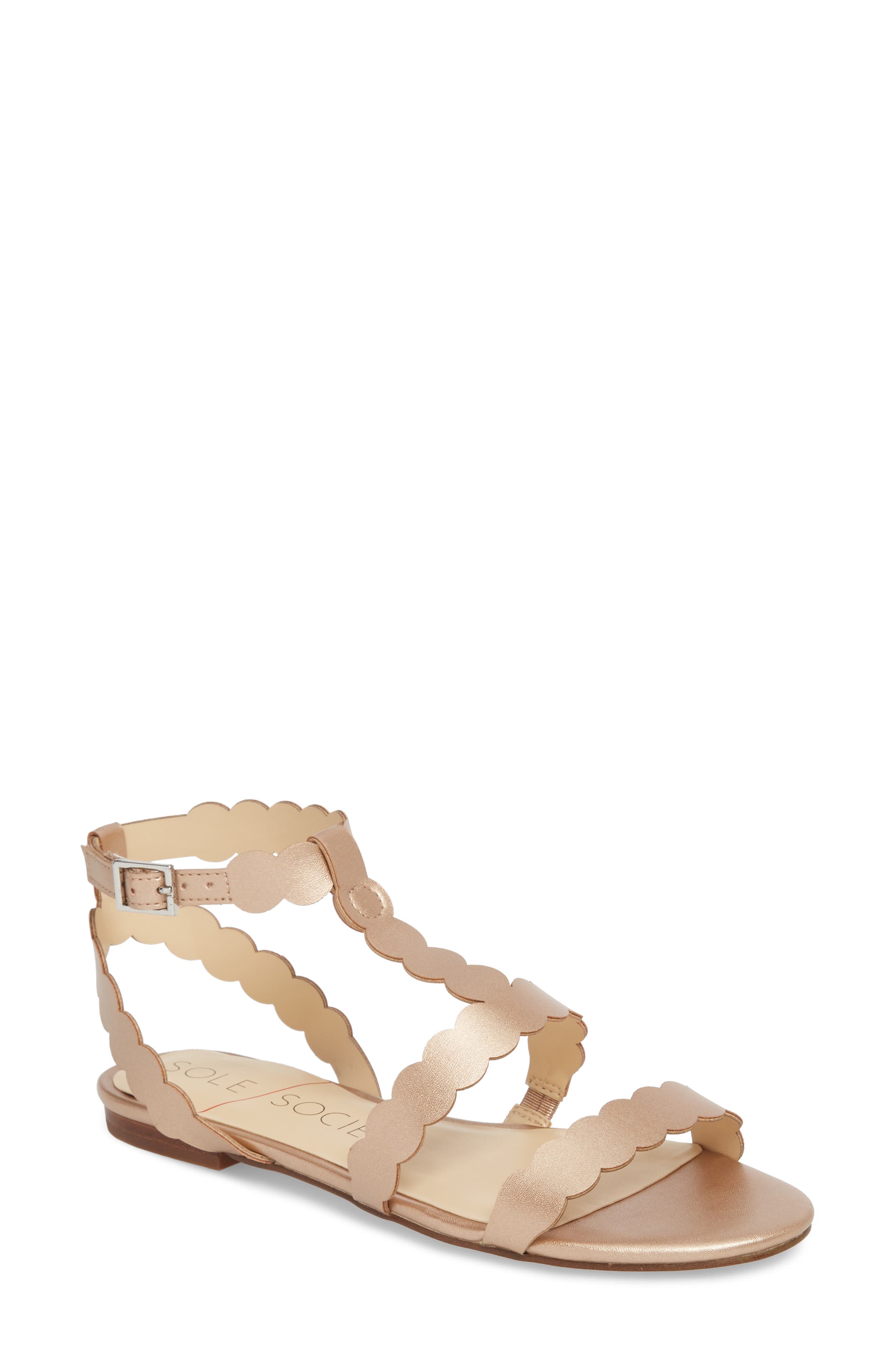 Sole Society So-Maladee Flat Sandal