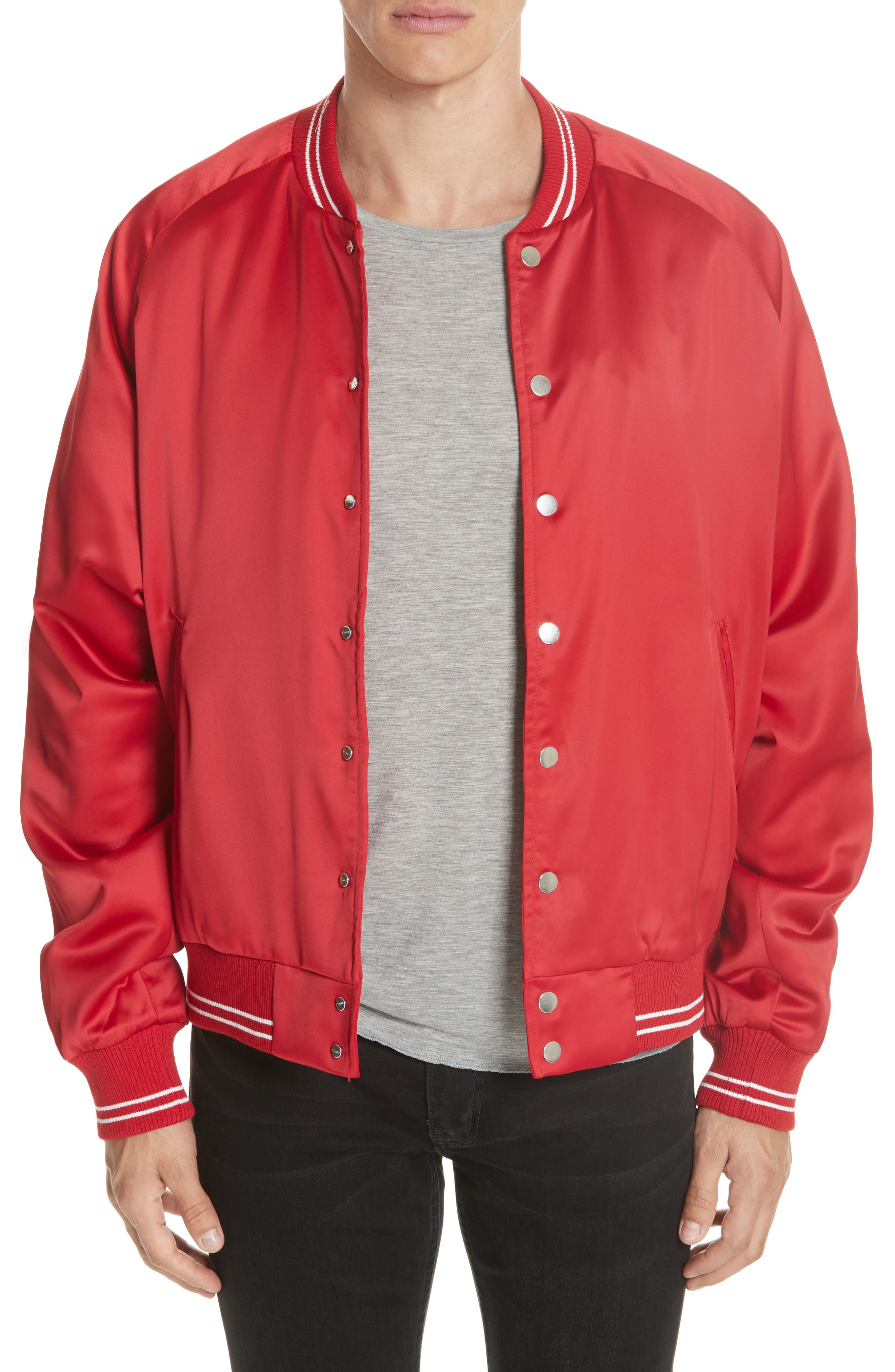 STAMPD Coach's Baseball Jacket Nordstrom