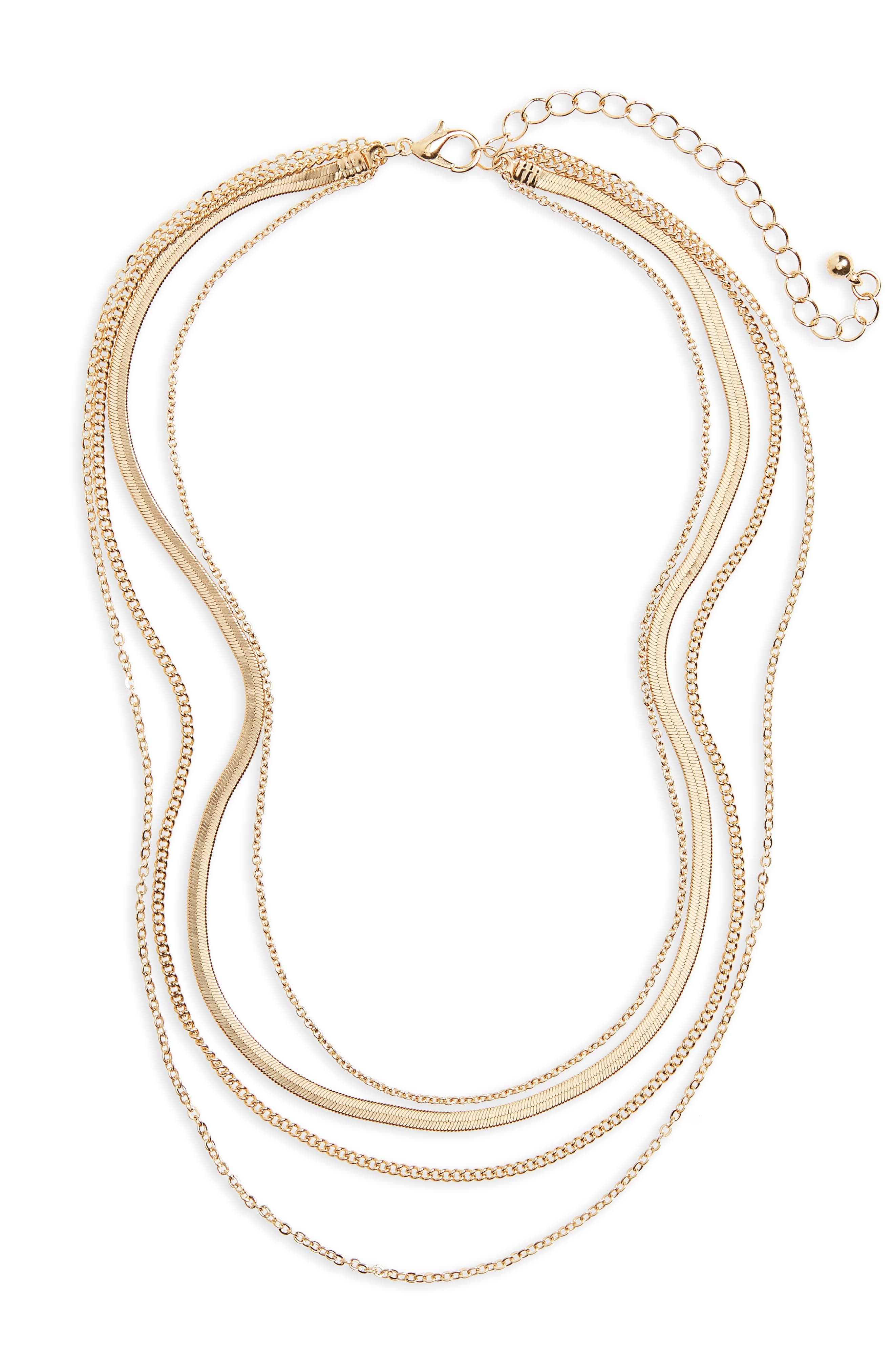 BP. Layered Chain Necklace Nordstrom