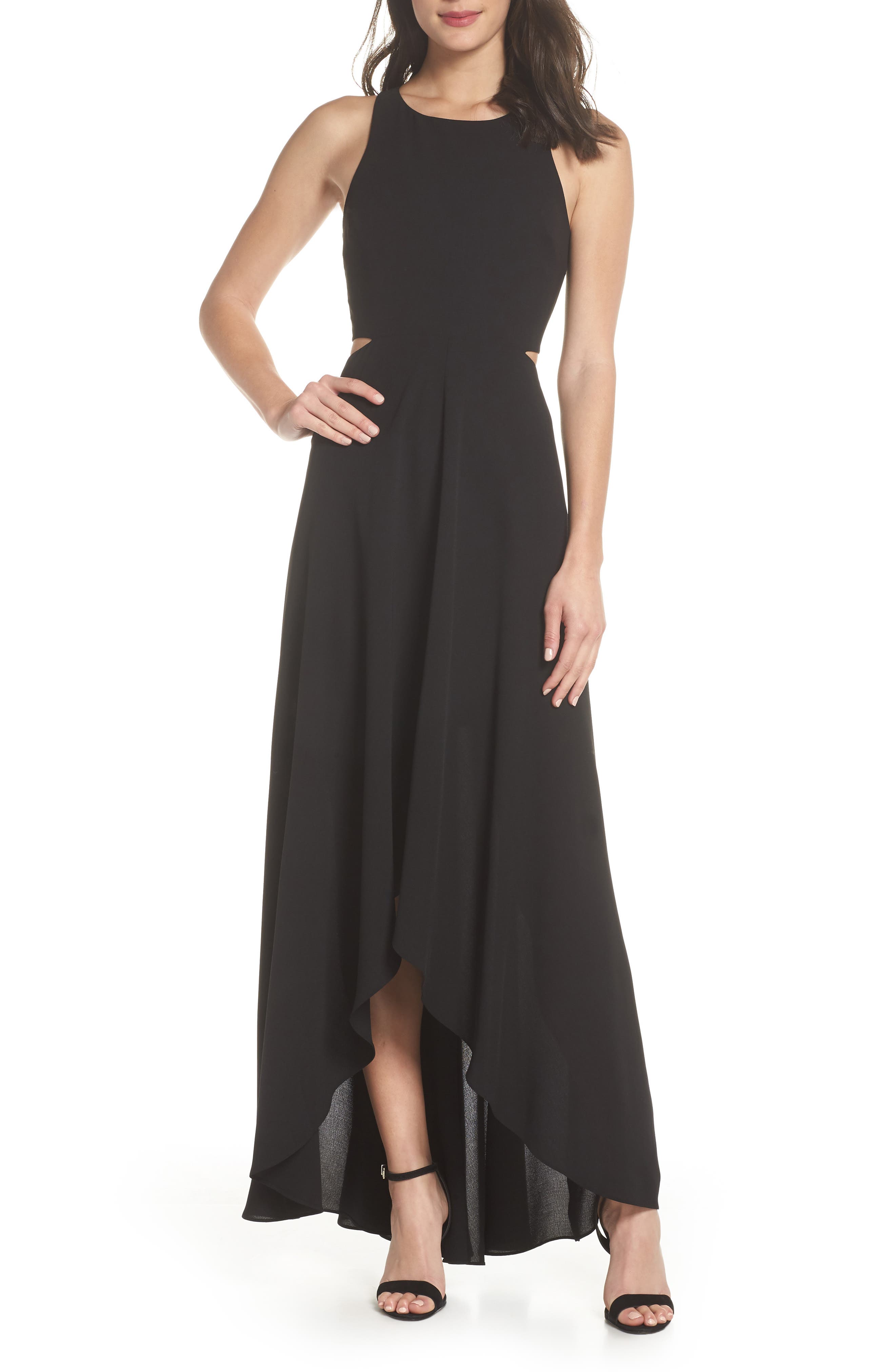 Ali & Jay Cutout Maxi Dress, Black