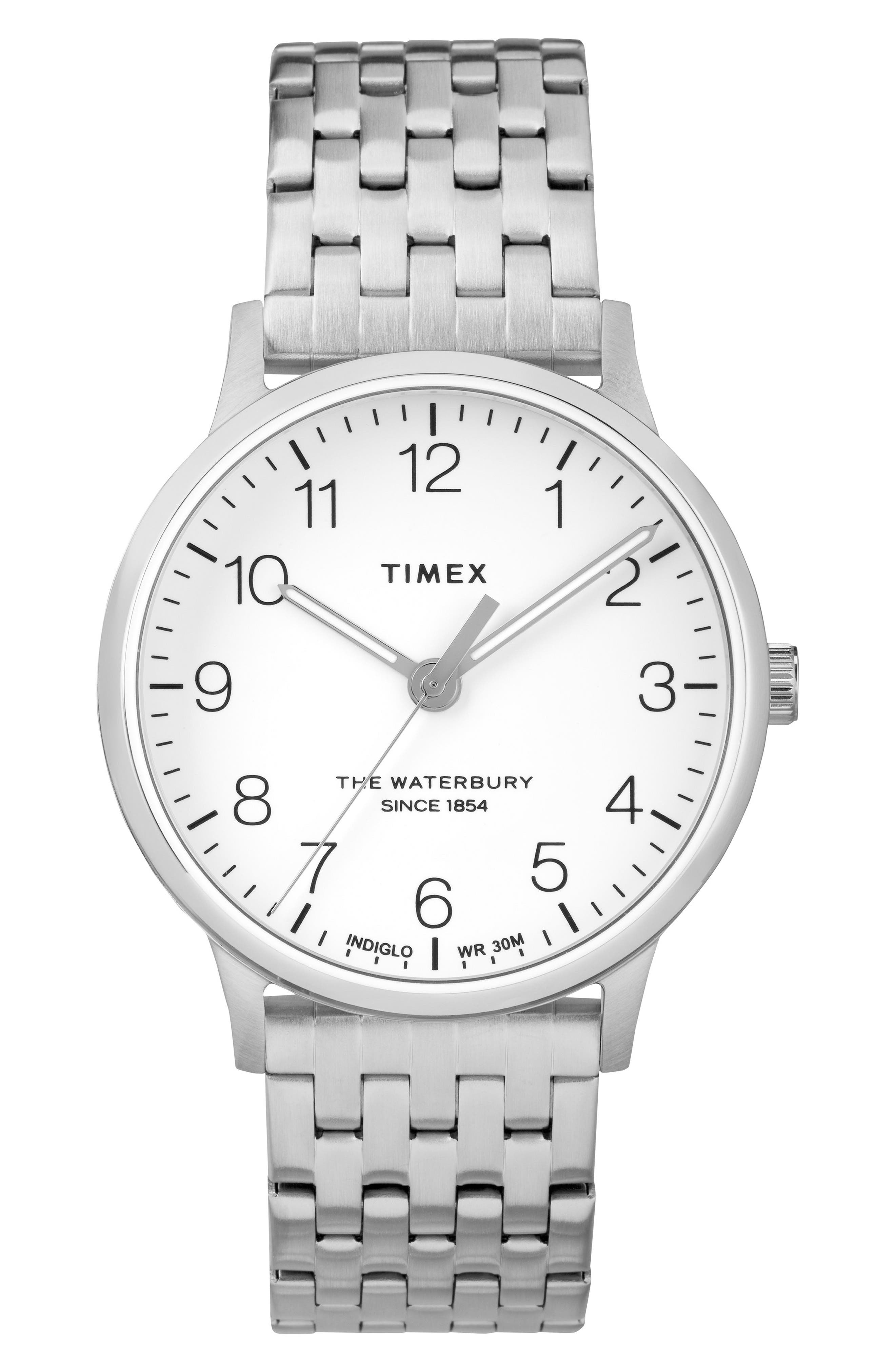 Timex Waterbury Bracelet Watch,