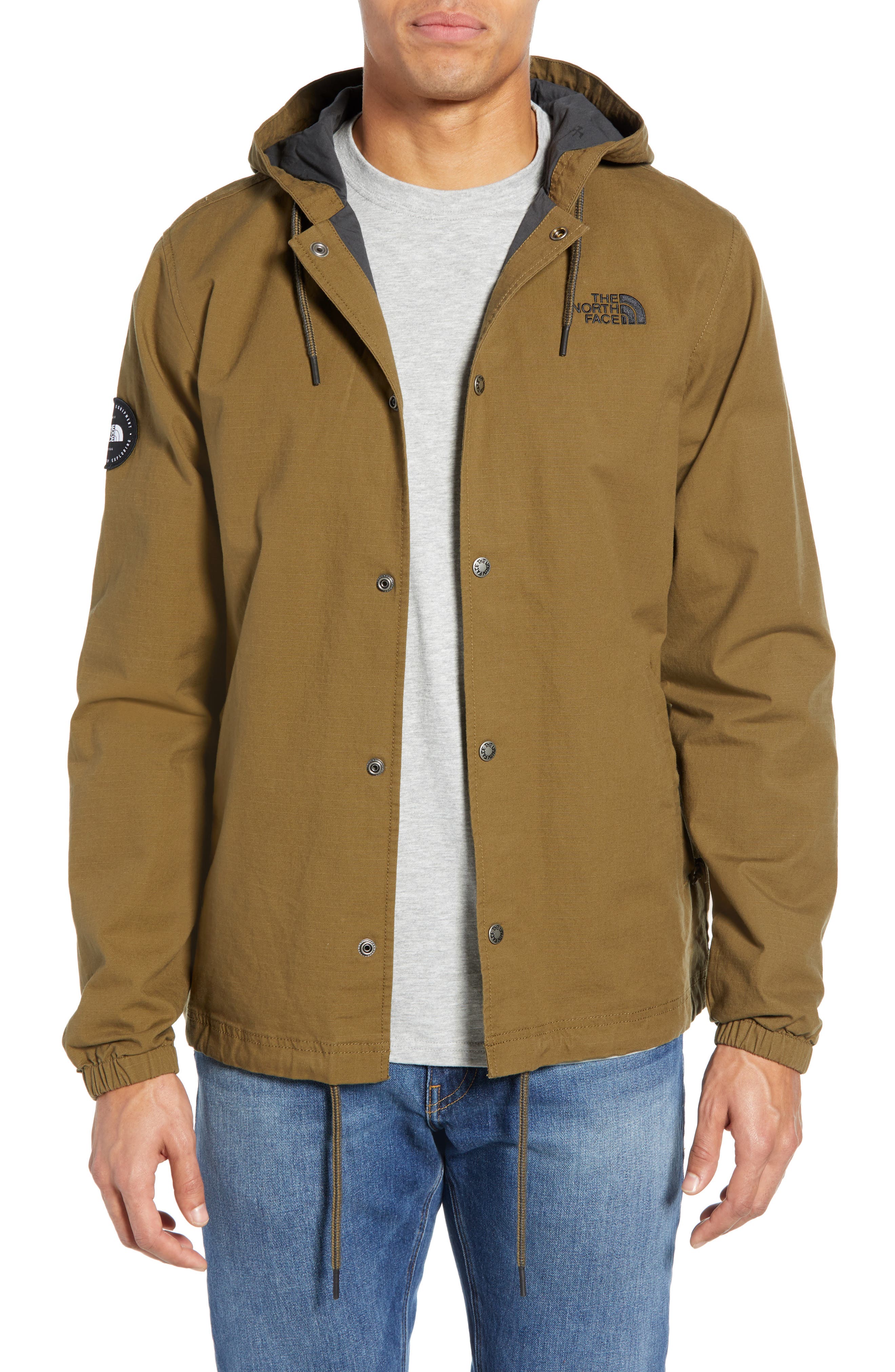 The North Face Maclure Utility Hooded Jacket, Green
