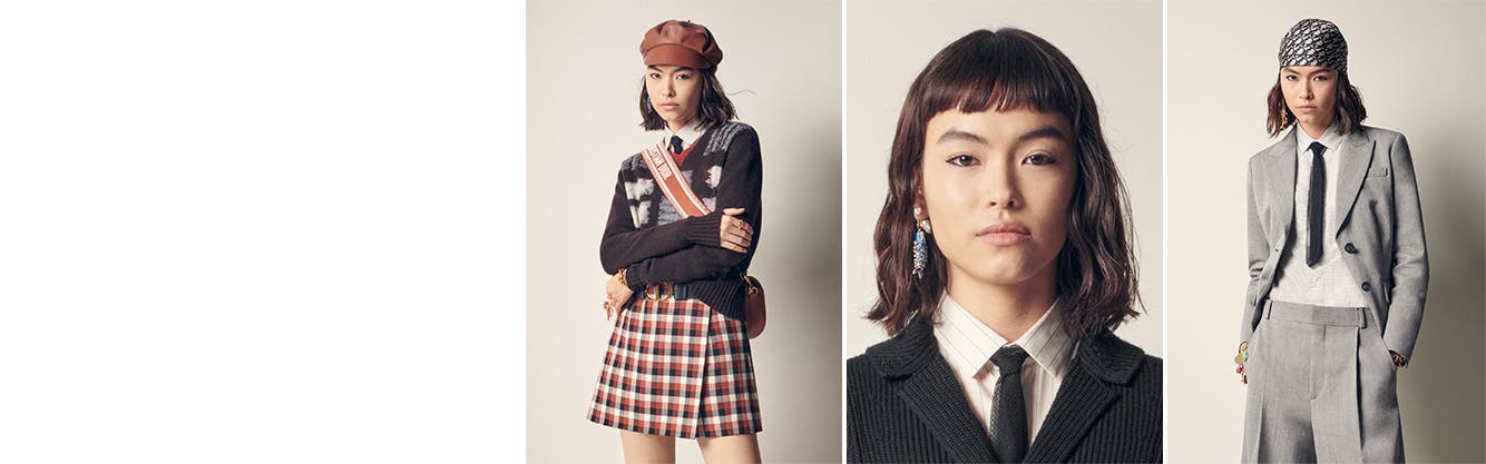 Women's Dior clothing, makeup and fragrance.
