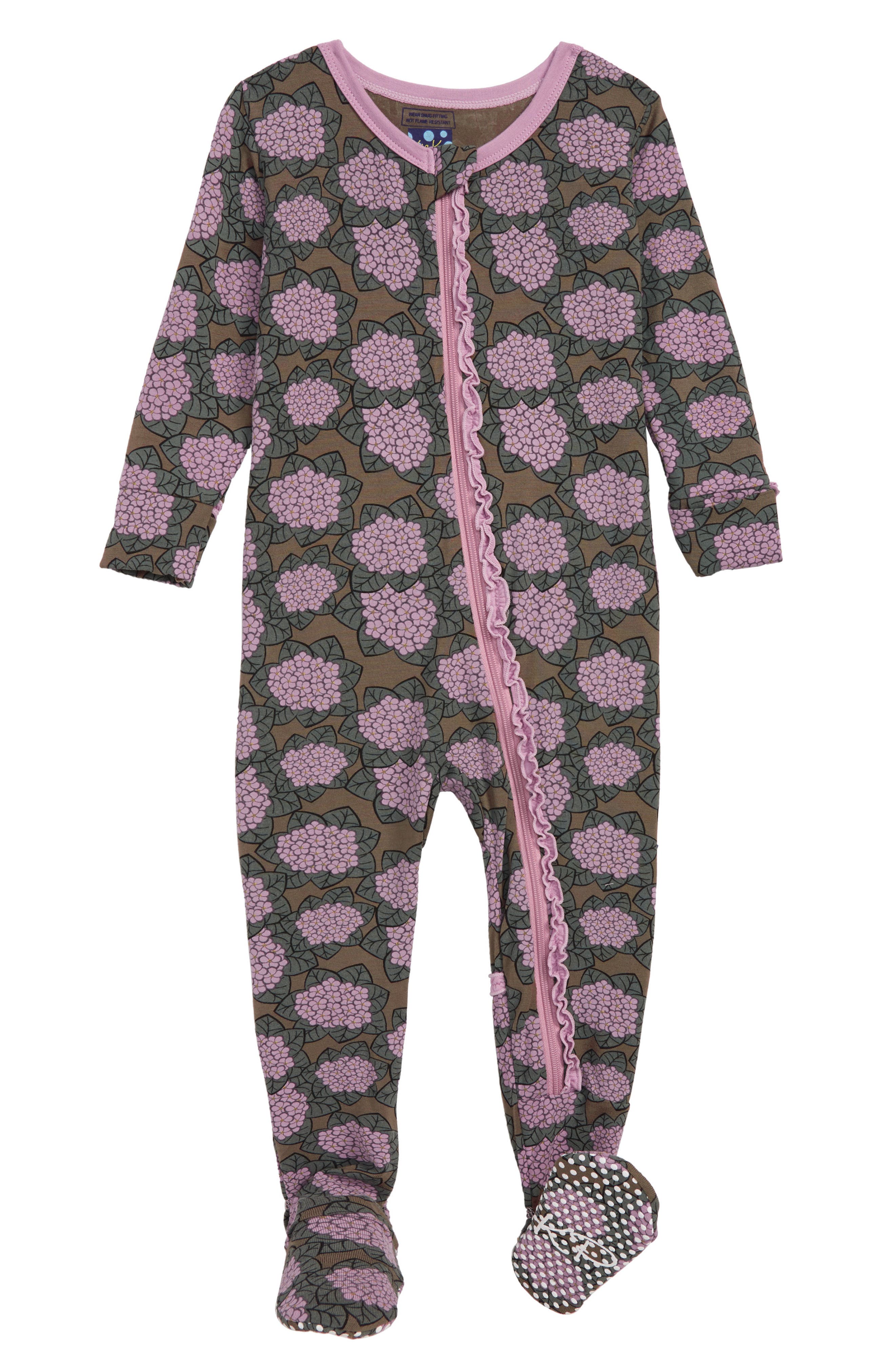 Kickee Pants Muffin Ruffle Footie (Baby Girls) Nordstrom