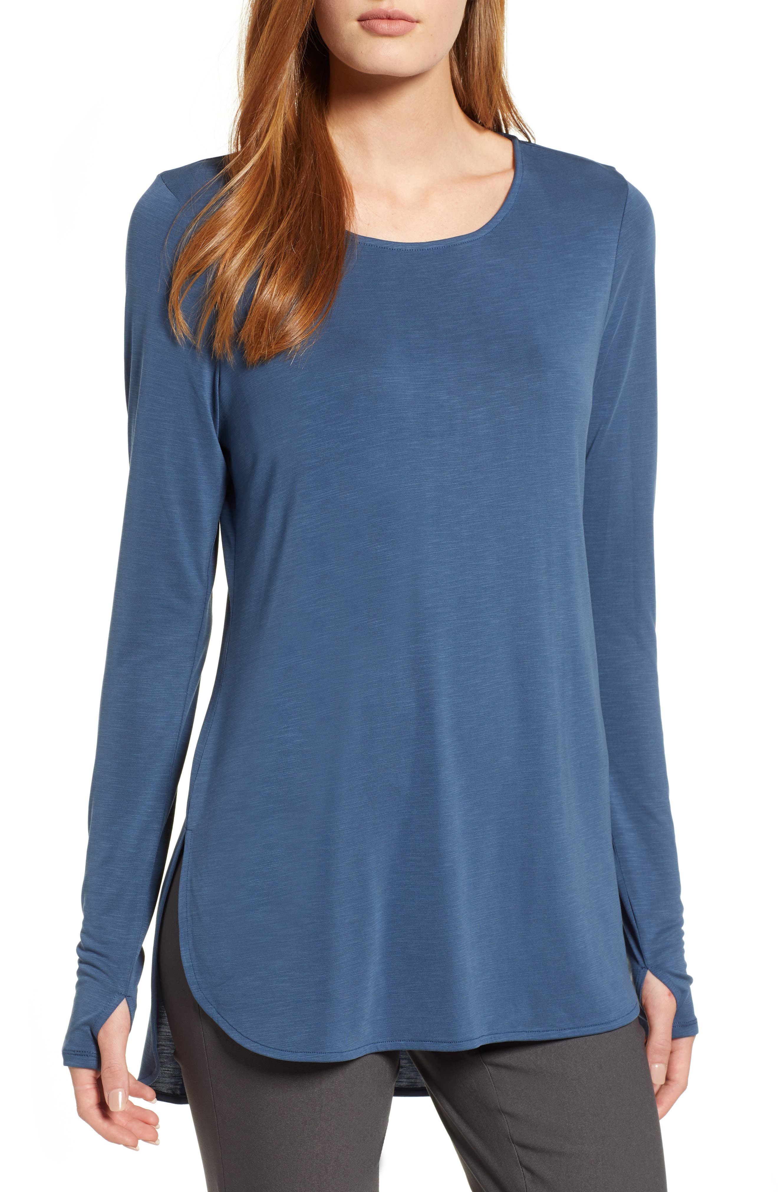 Nic+Zoe Boardwalk Top, Blue