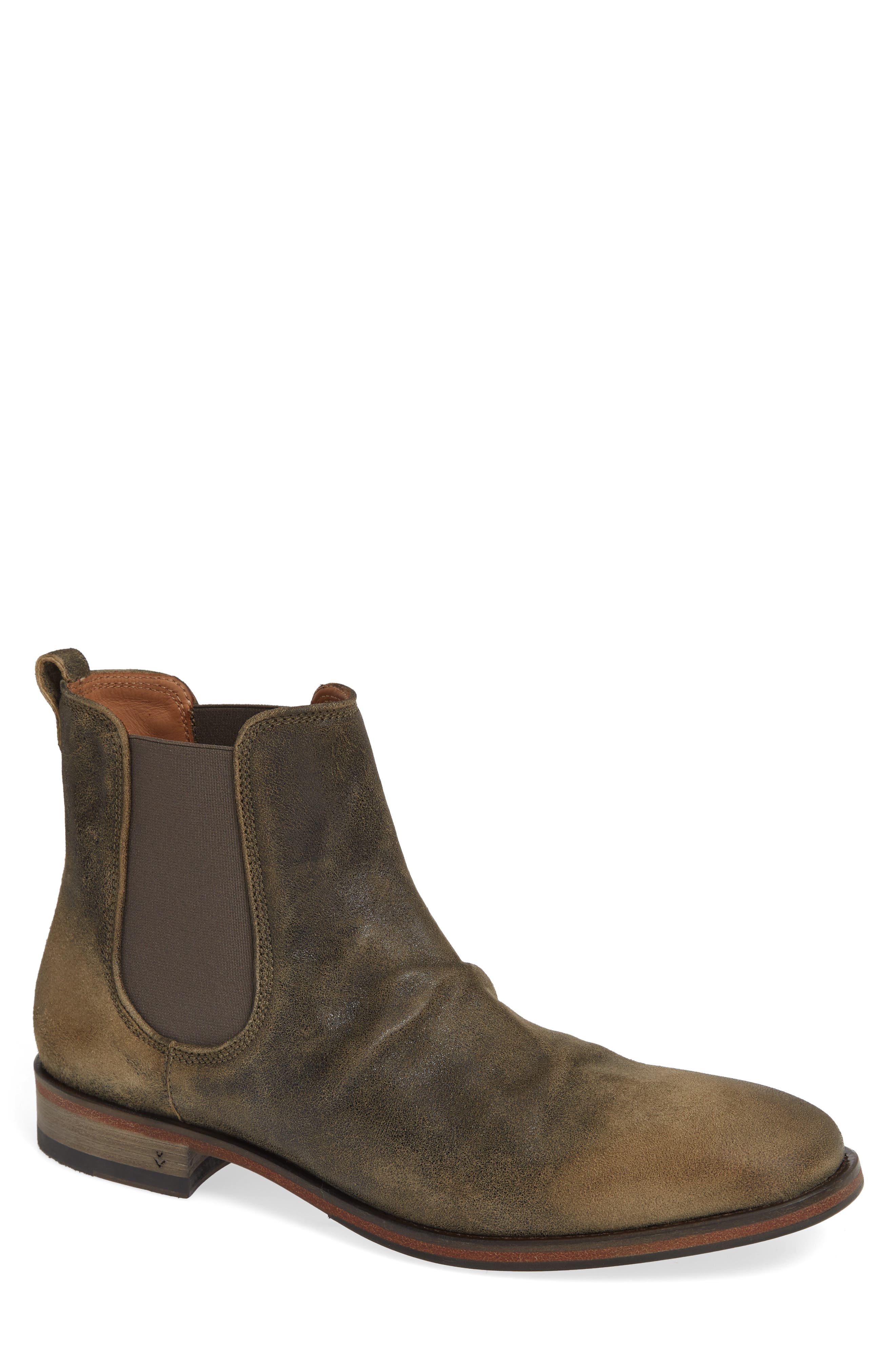 John Varvatos Collection Fleetwood Chelsea Boot, Brown