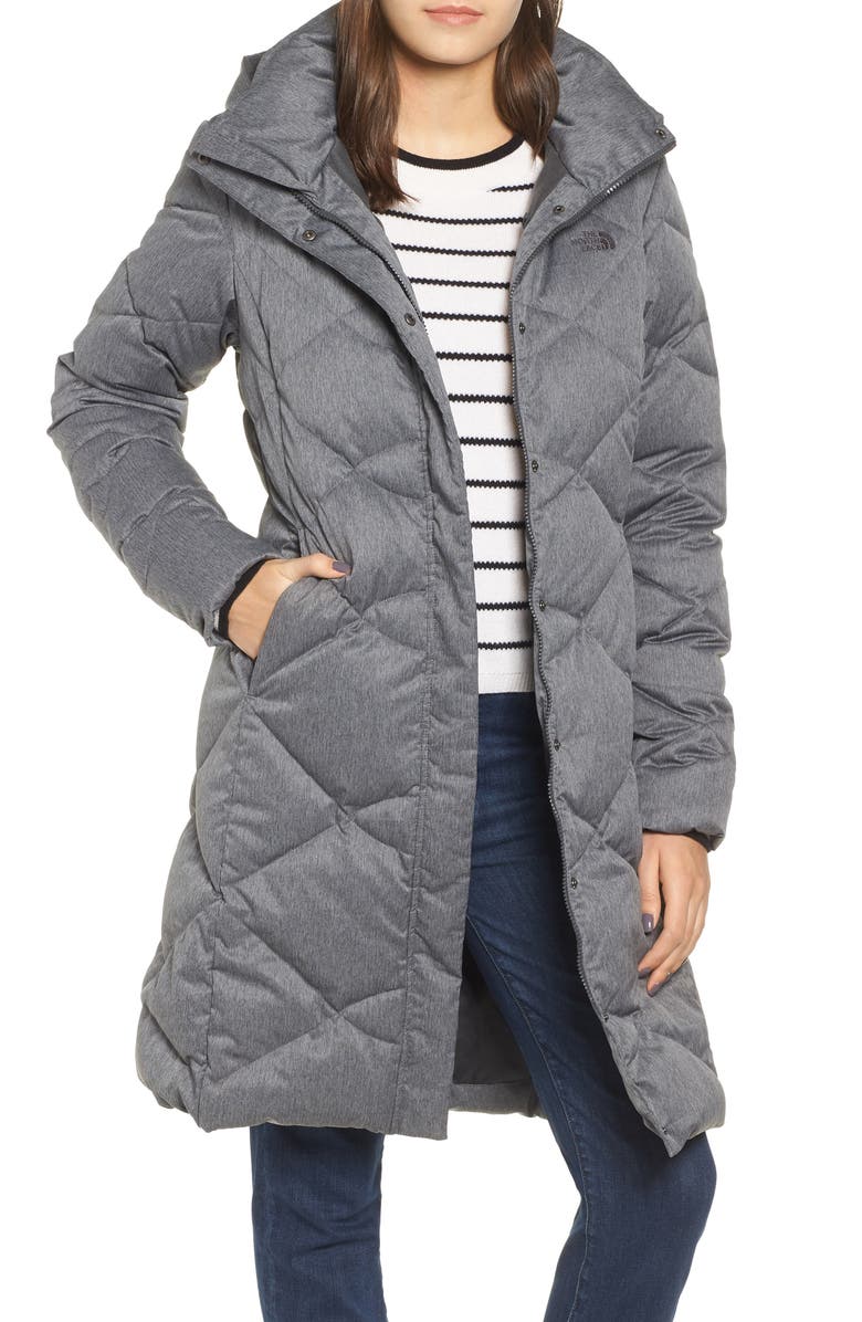 The North Face Miss Metro II Water Repellent 550 Fill Power Down Hooded Parka | Nordstrom