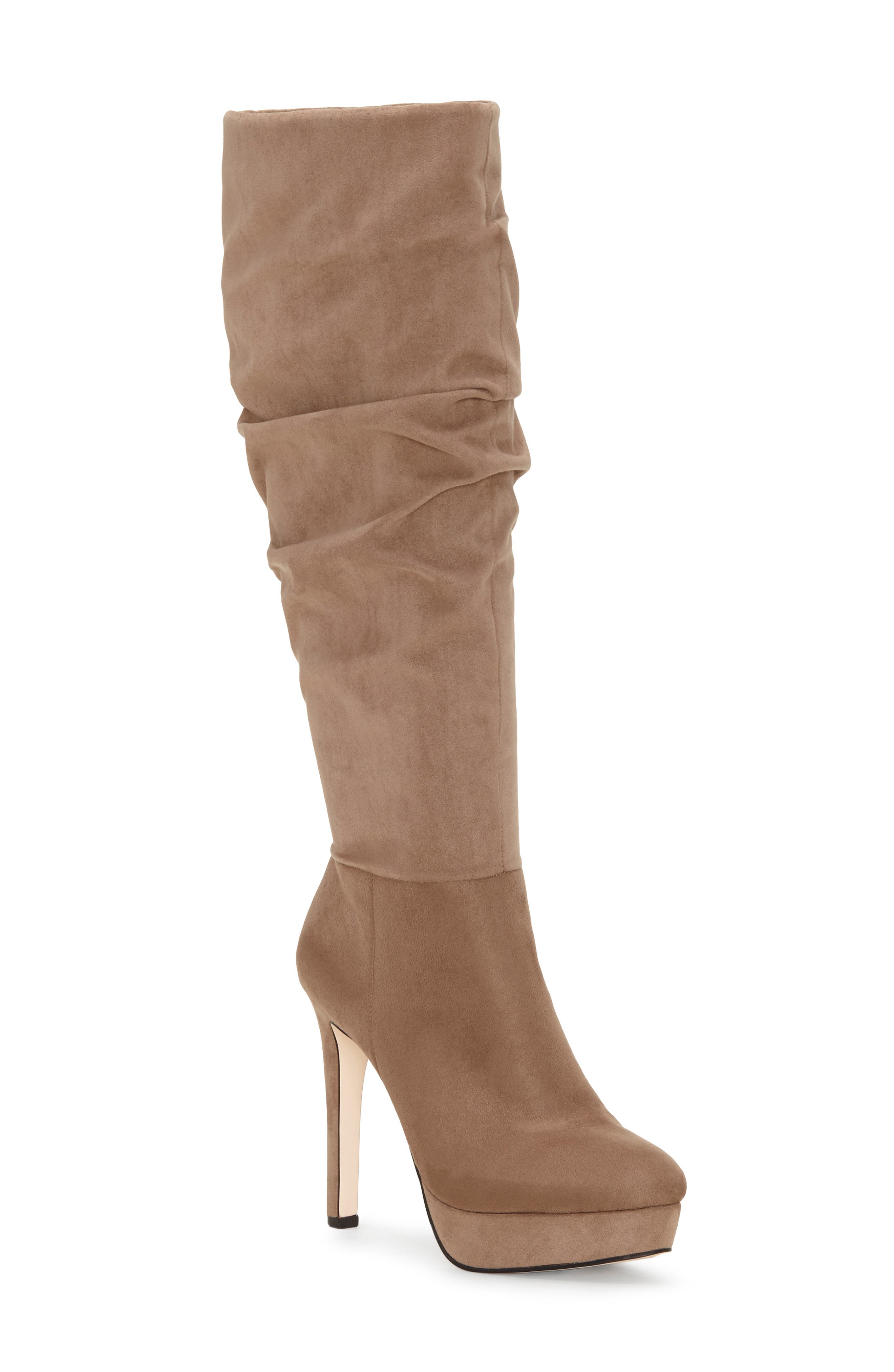 Jessica Simpson Rhysa Knee High Boot- Beige