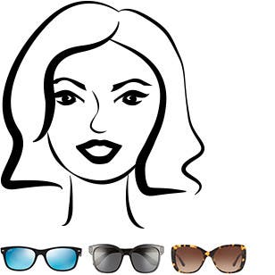 sunglasses for long face shape female