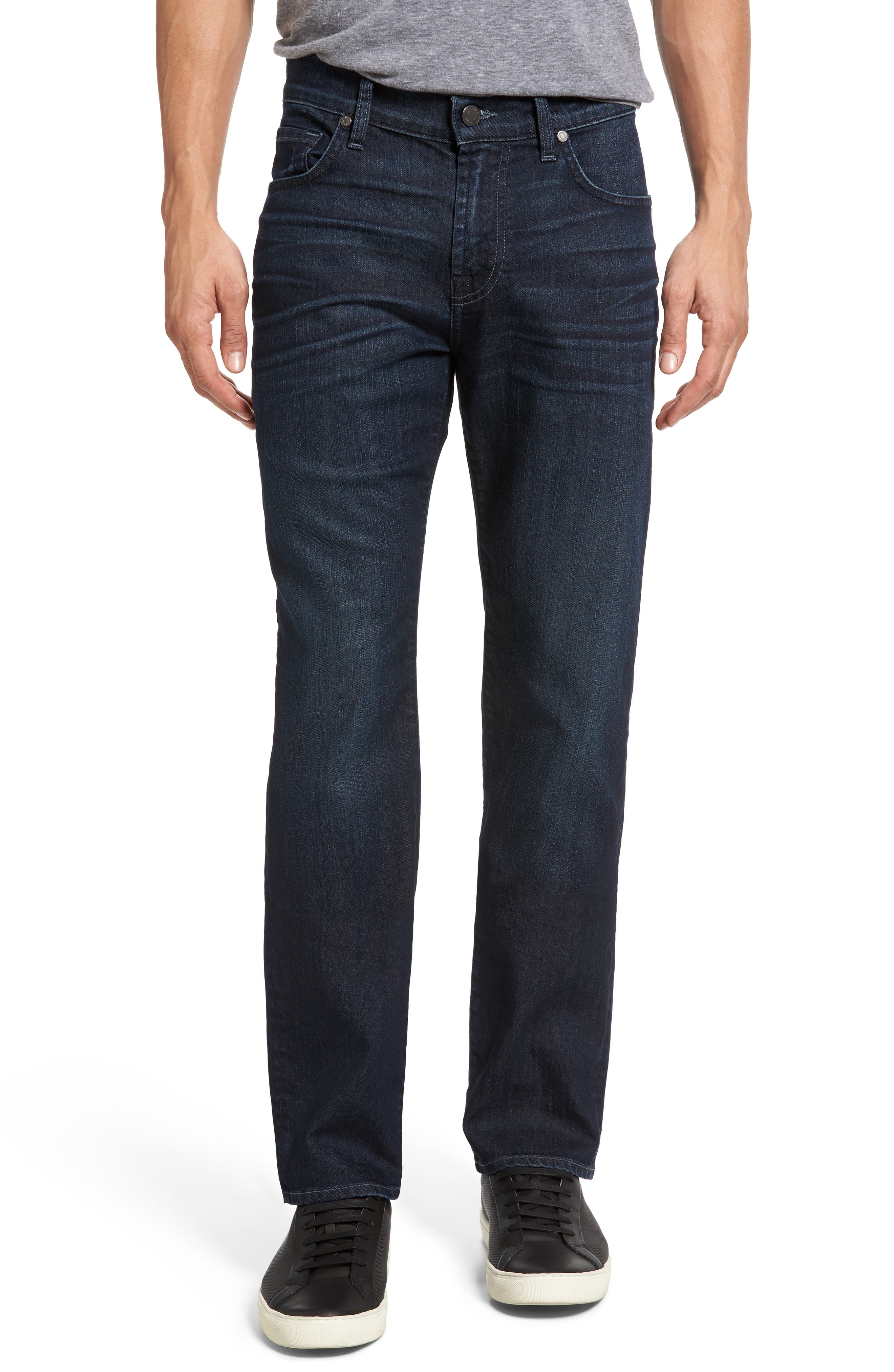 Men's 7 For All Mankind The Straight Airweft Slim Straight Slim Leg Jeans Men's 7 For All Mankind The Straight Airweft Slim Straight Slim Leg Jeans