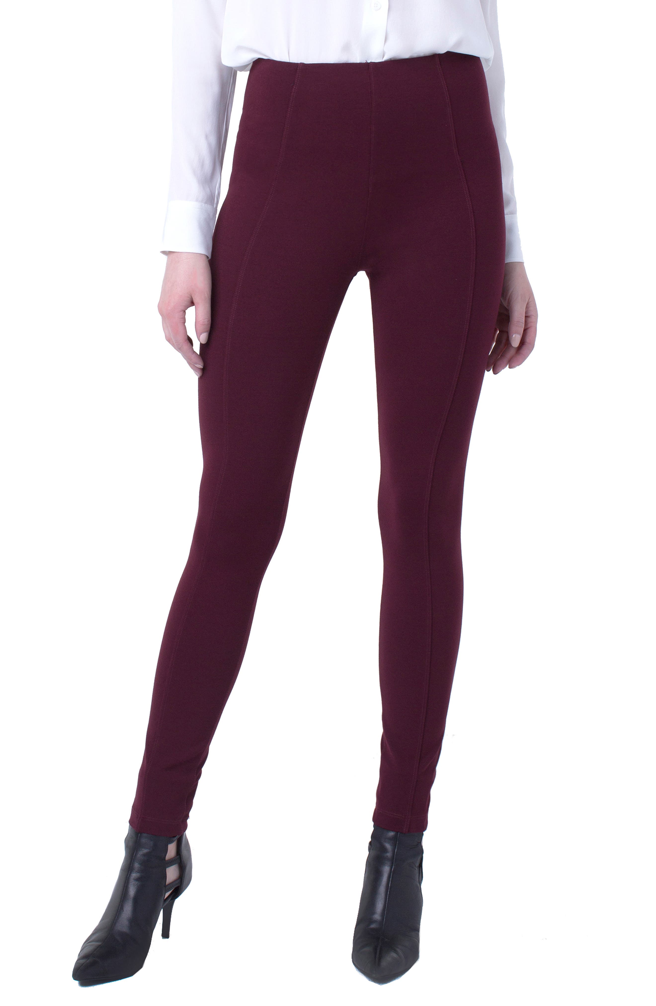 Liverpool Reese Ankle Leggings, Coral