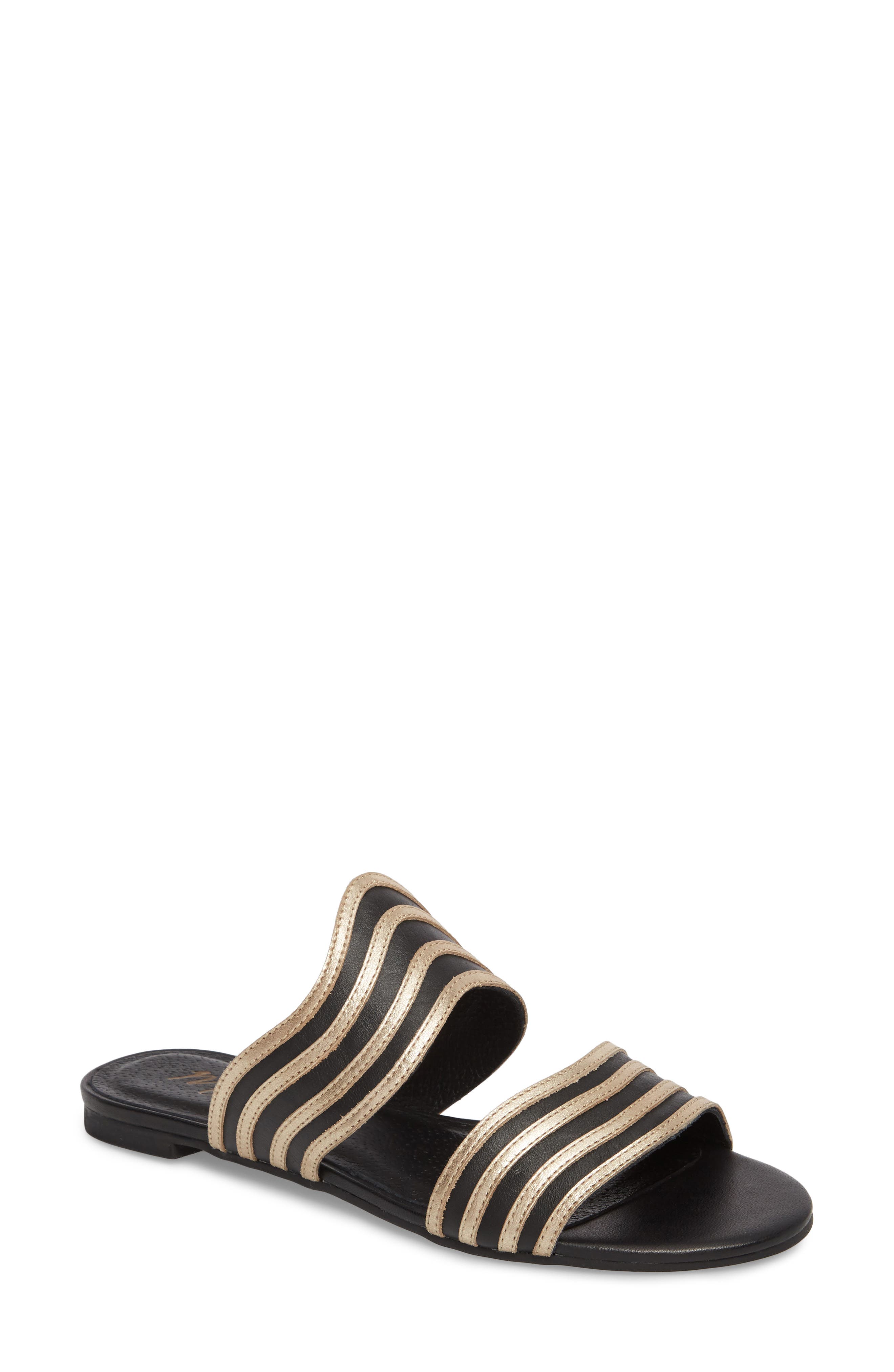 Matisse Russo Slide Sandal- Black