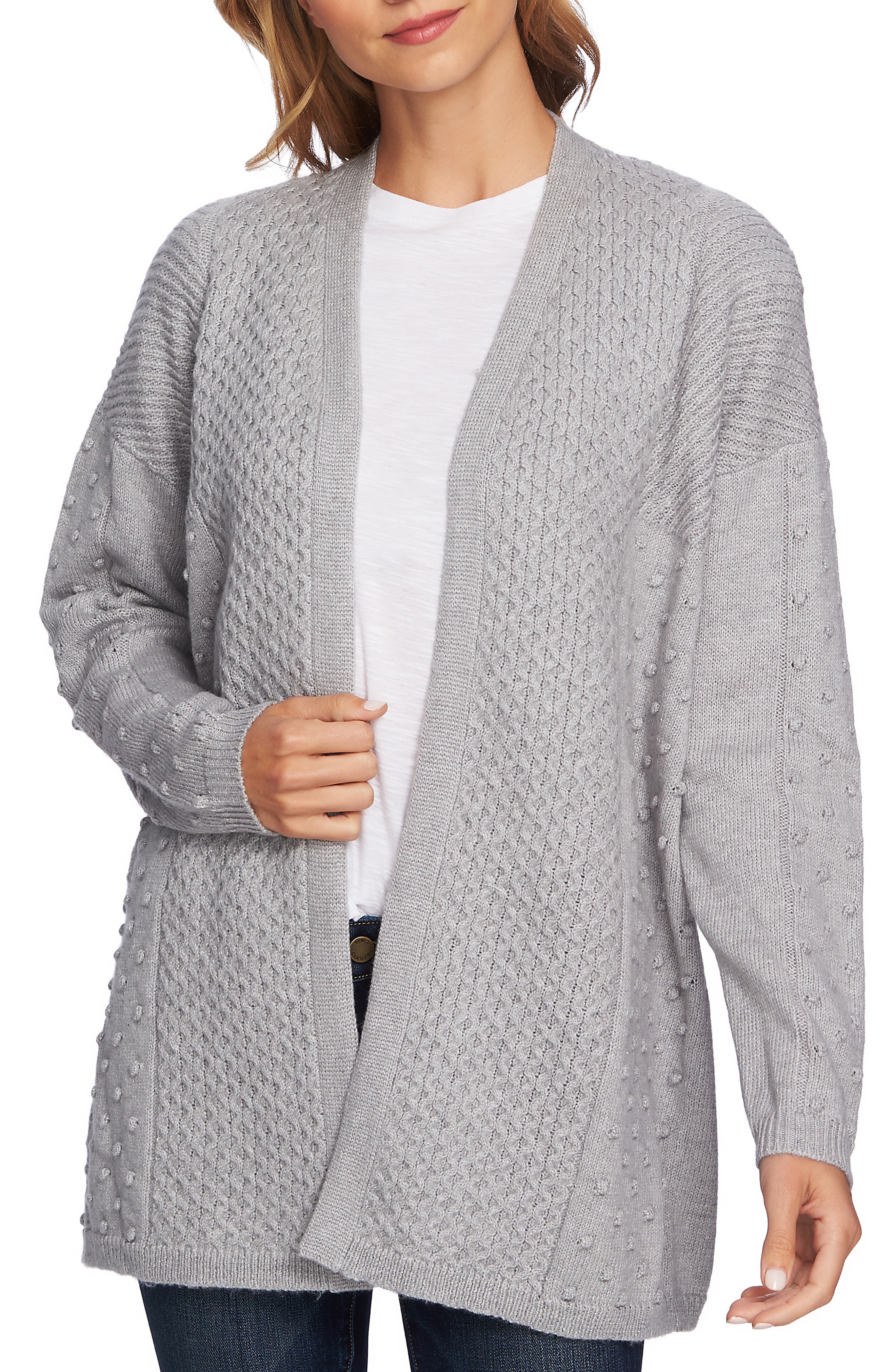 Cece Multistitch Cardigan