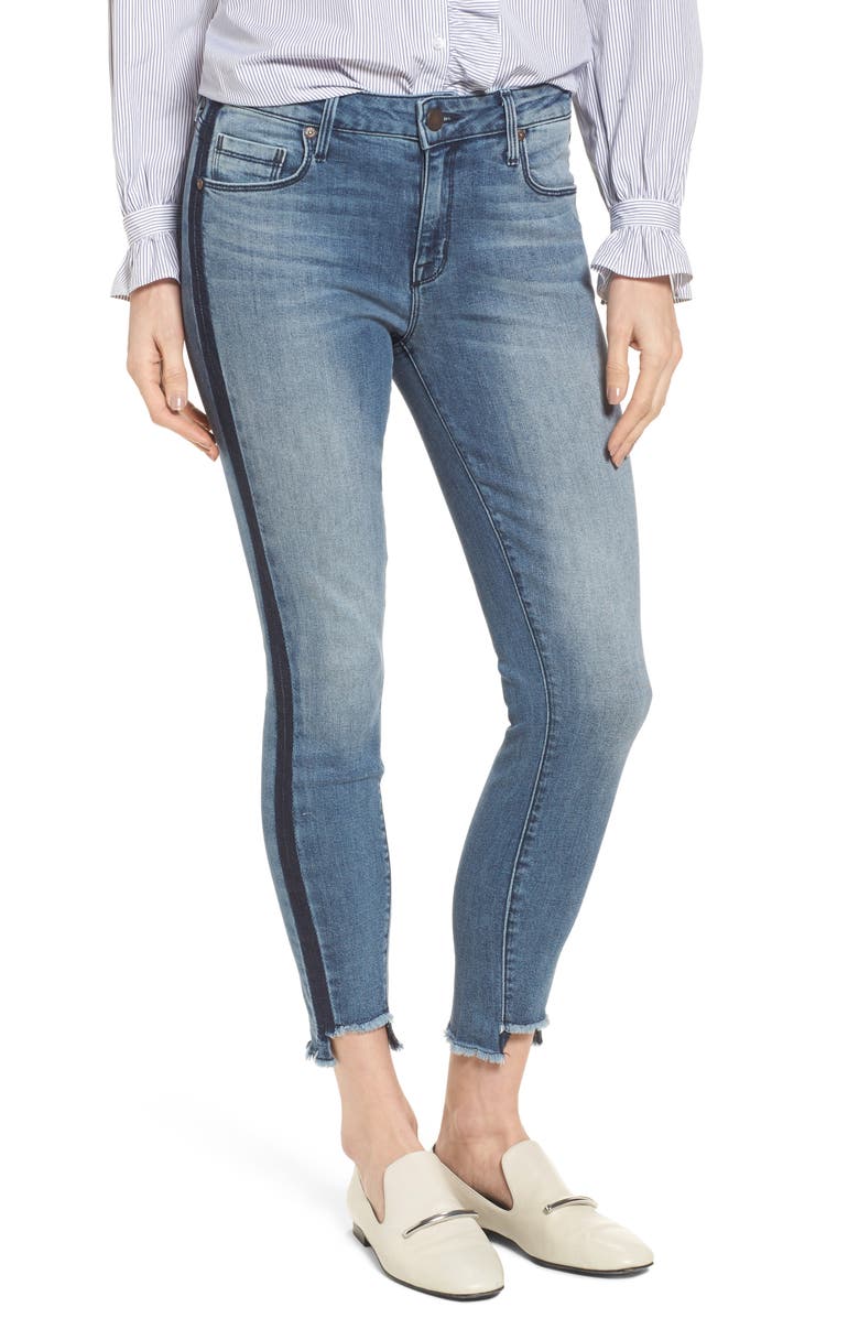 Parker Smith Twisted Seam Skinny Jeans (Ocean Side) | Nordstrom