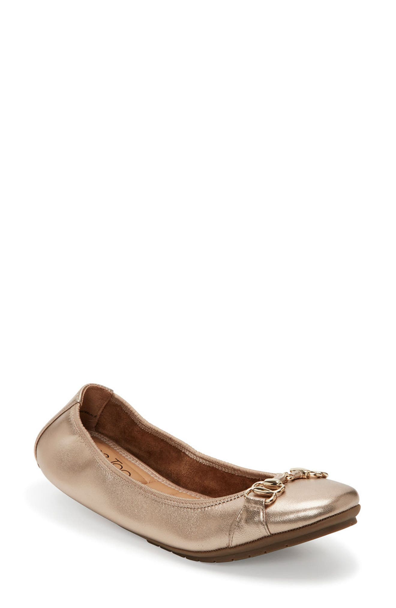 Me Too Olympia Skimmer Flat, Metallic