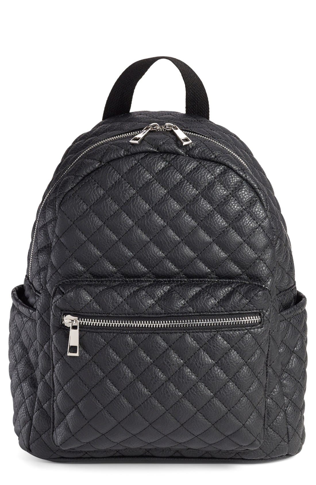 Amici Accessories Faux Leather Quilted Backpack Nordstrom