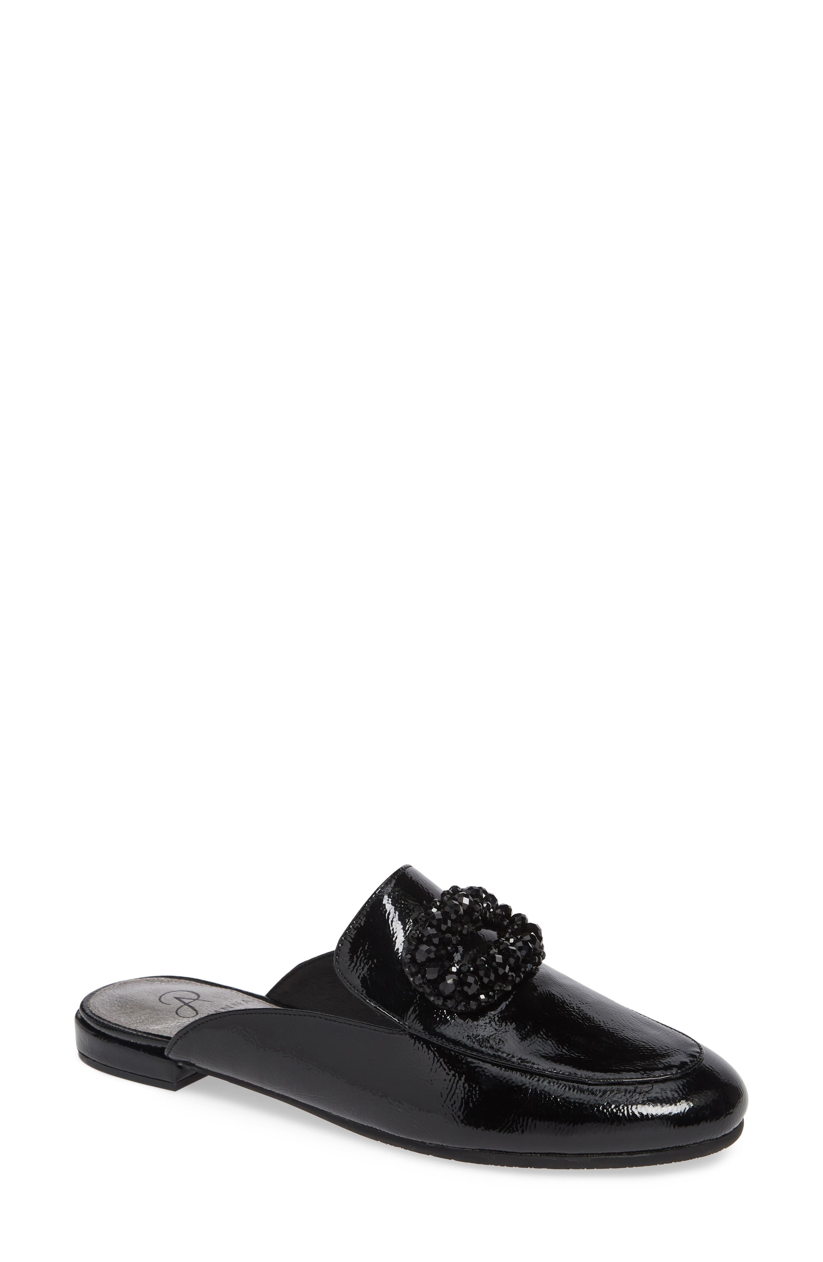 Adrianna Papell Becky Embellished Mule- Black